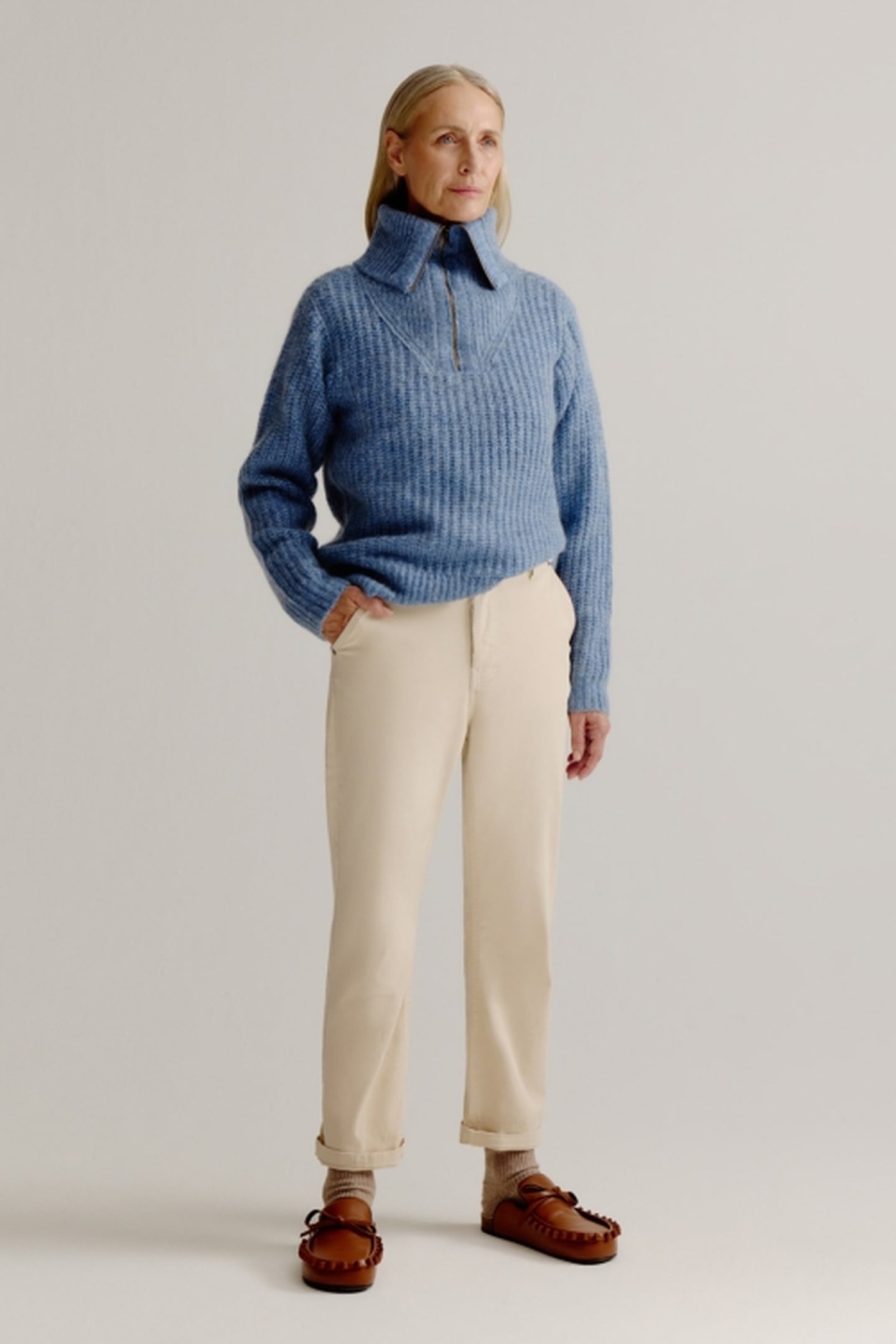 LIESBETH SWEATER FRENCH BLUE 1