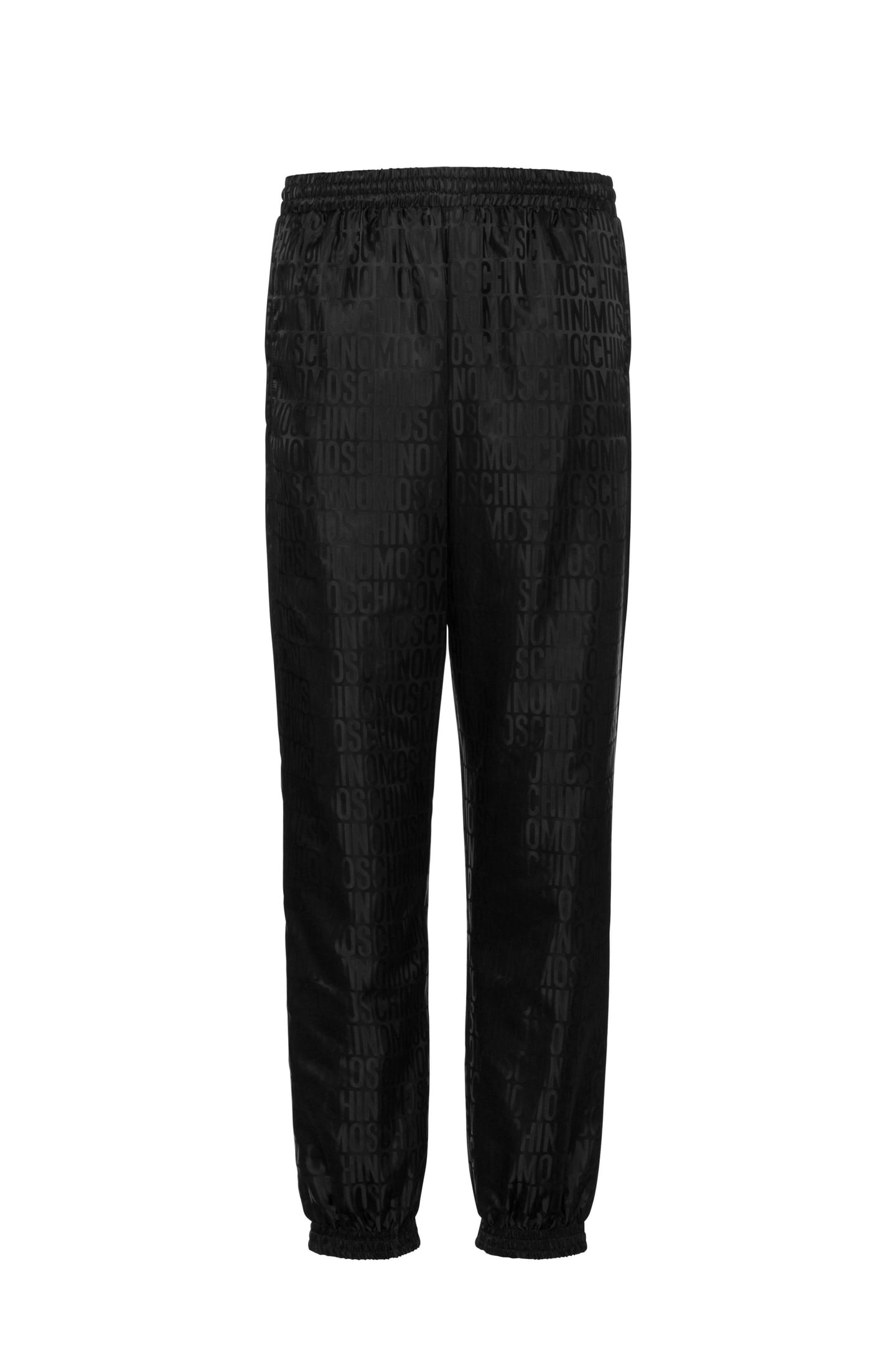 JOGGING IN NYLON JACQUARD ALLOVER LOGO BLACK 3