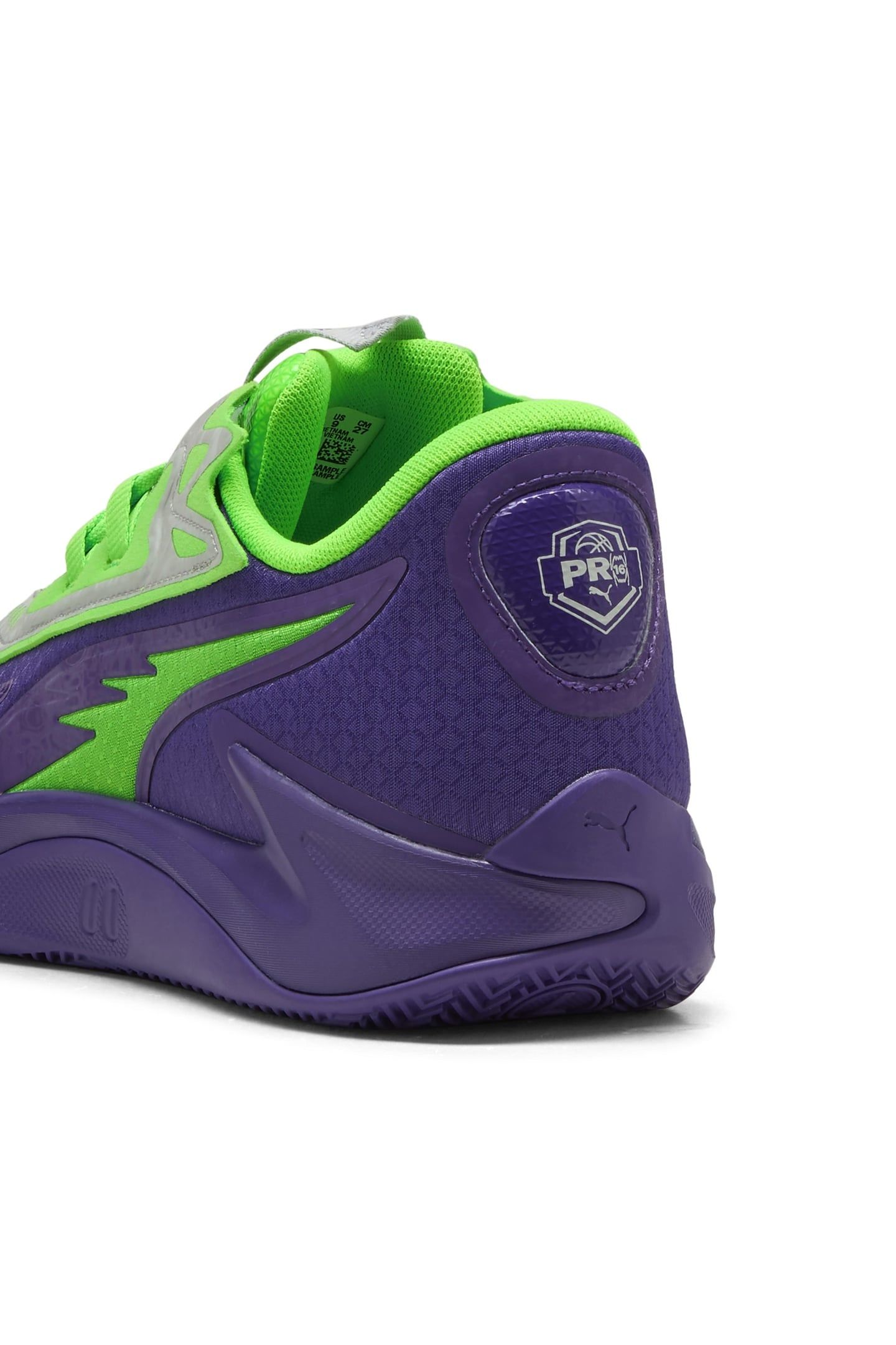 UNISEX SCOOT ZEROS II NXTPRO HOOPS TEAM VIOLET-FLURO GREEN P 4