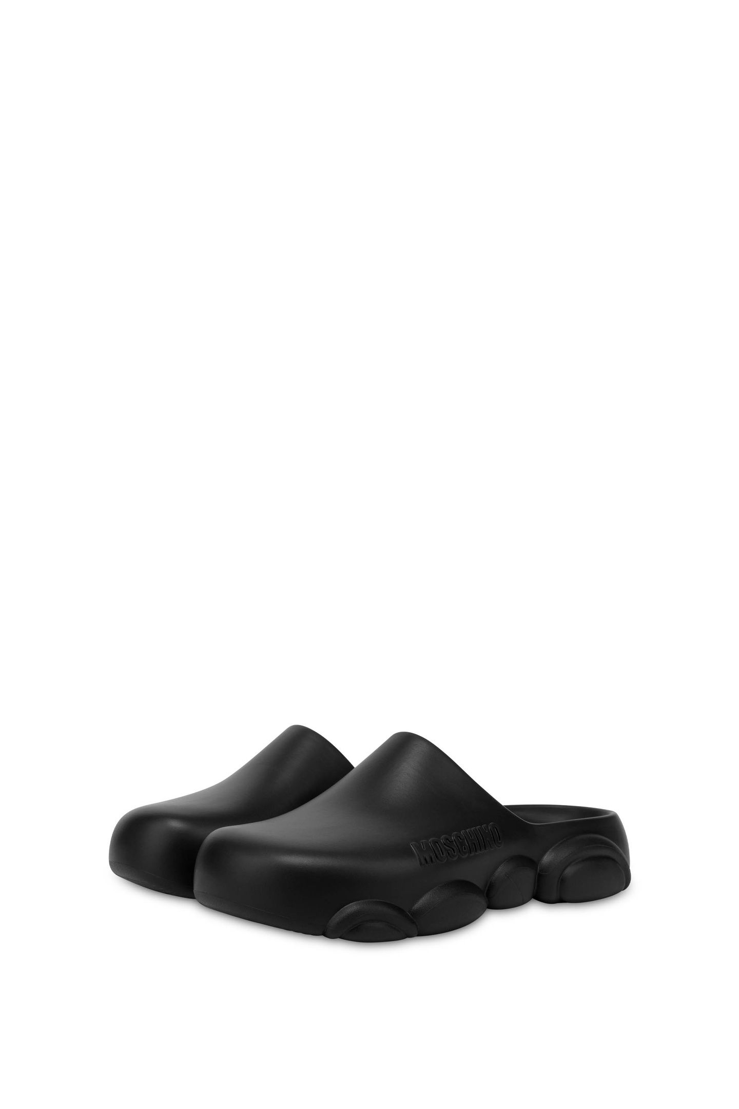 TEDDY SOLE RUBBER MULE BLACK 2