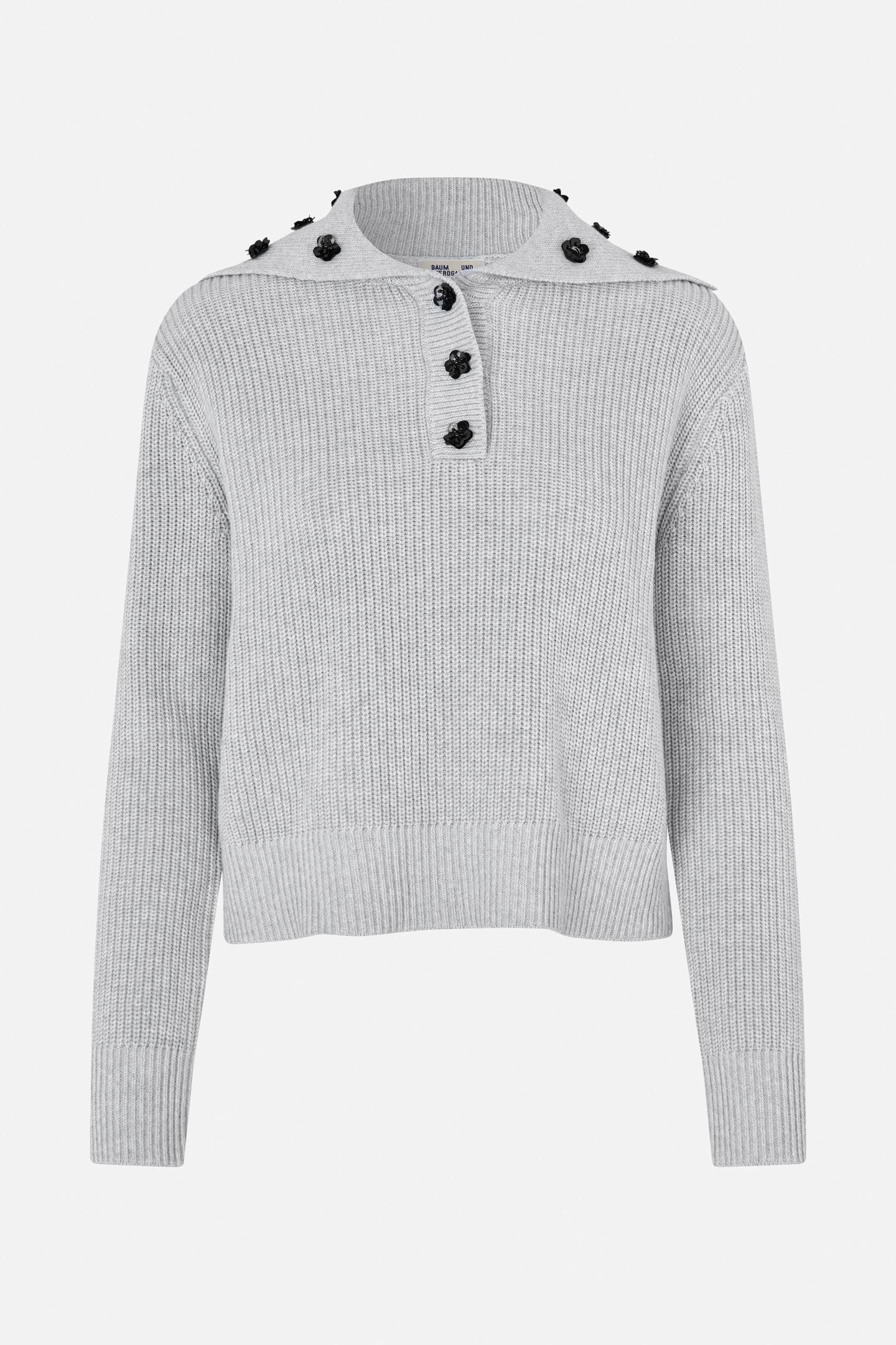 CLARE SWEATER GREY MELANGE 4