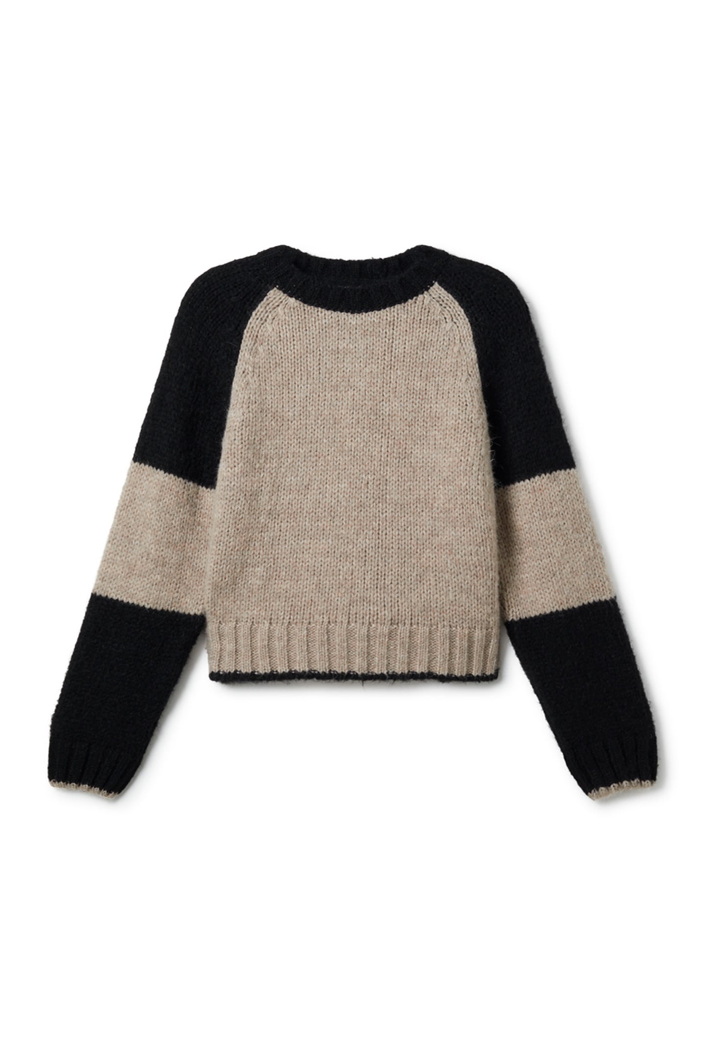 KIKAIJIMA KNIT BEIGE/BLACK 3