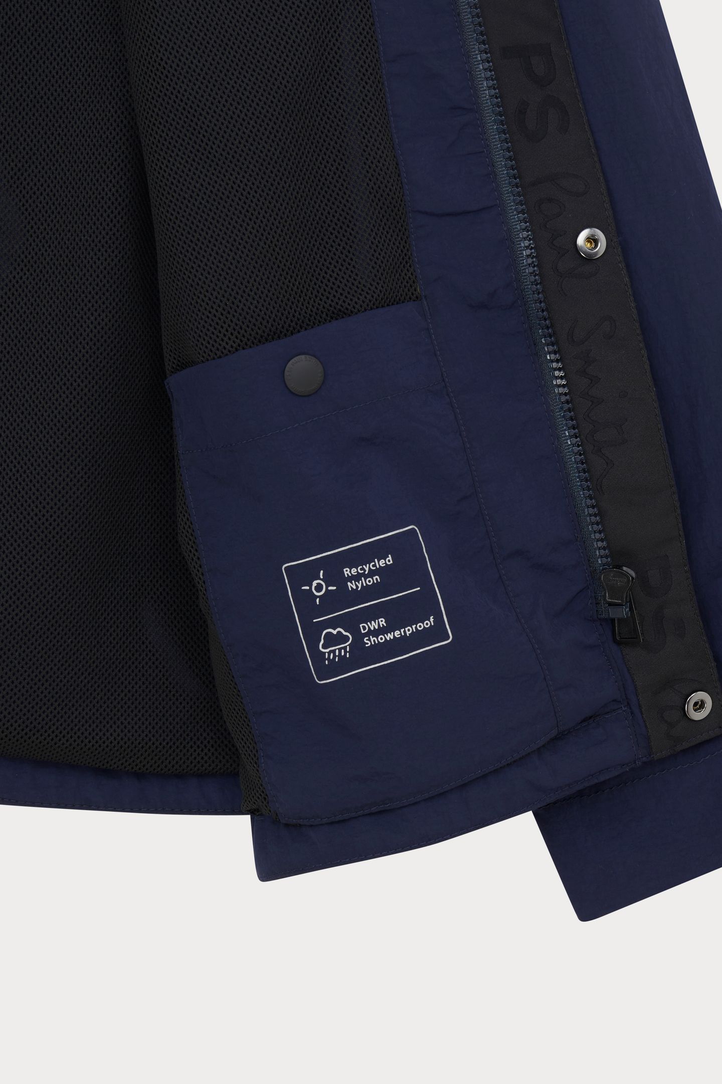 MENS HOODED JACKET VERY DARK NAVY 4