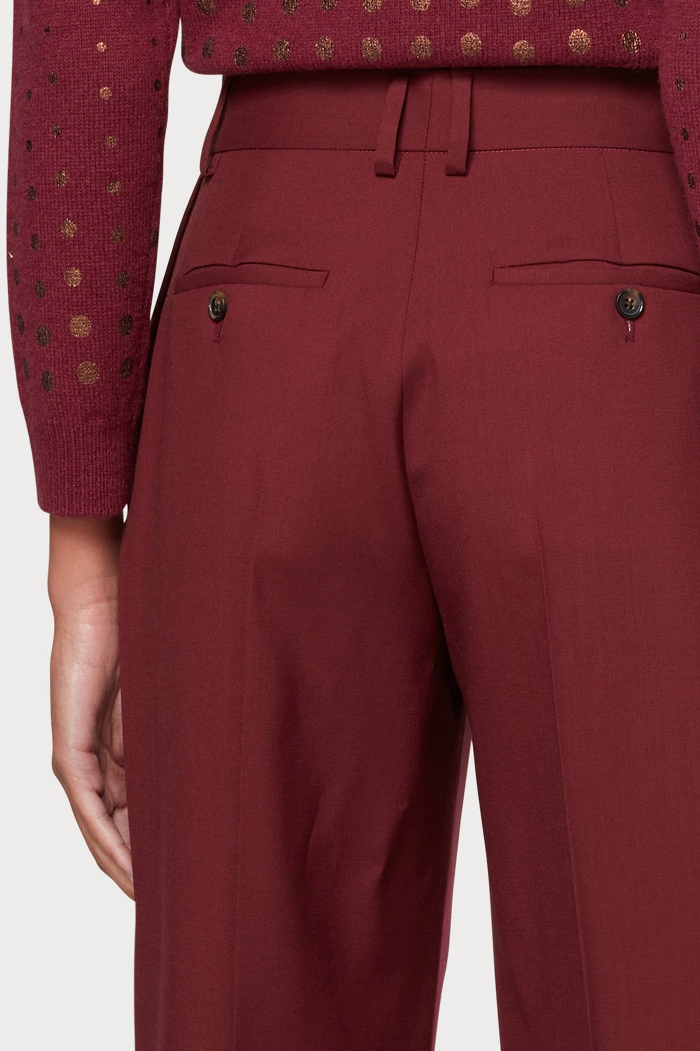 WOMENS TROUSERS LIGHT PURPLE 3