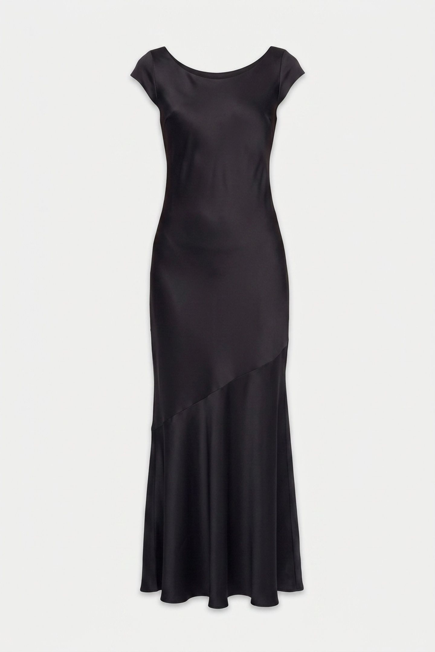 SS SILVANA LONG DRES JET BLACK A996 3