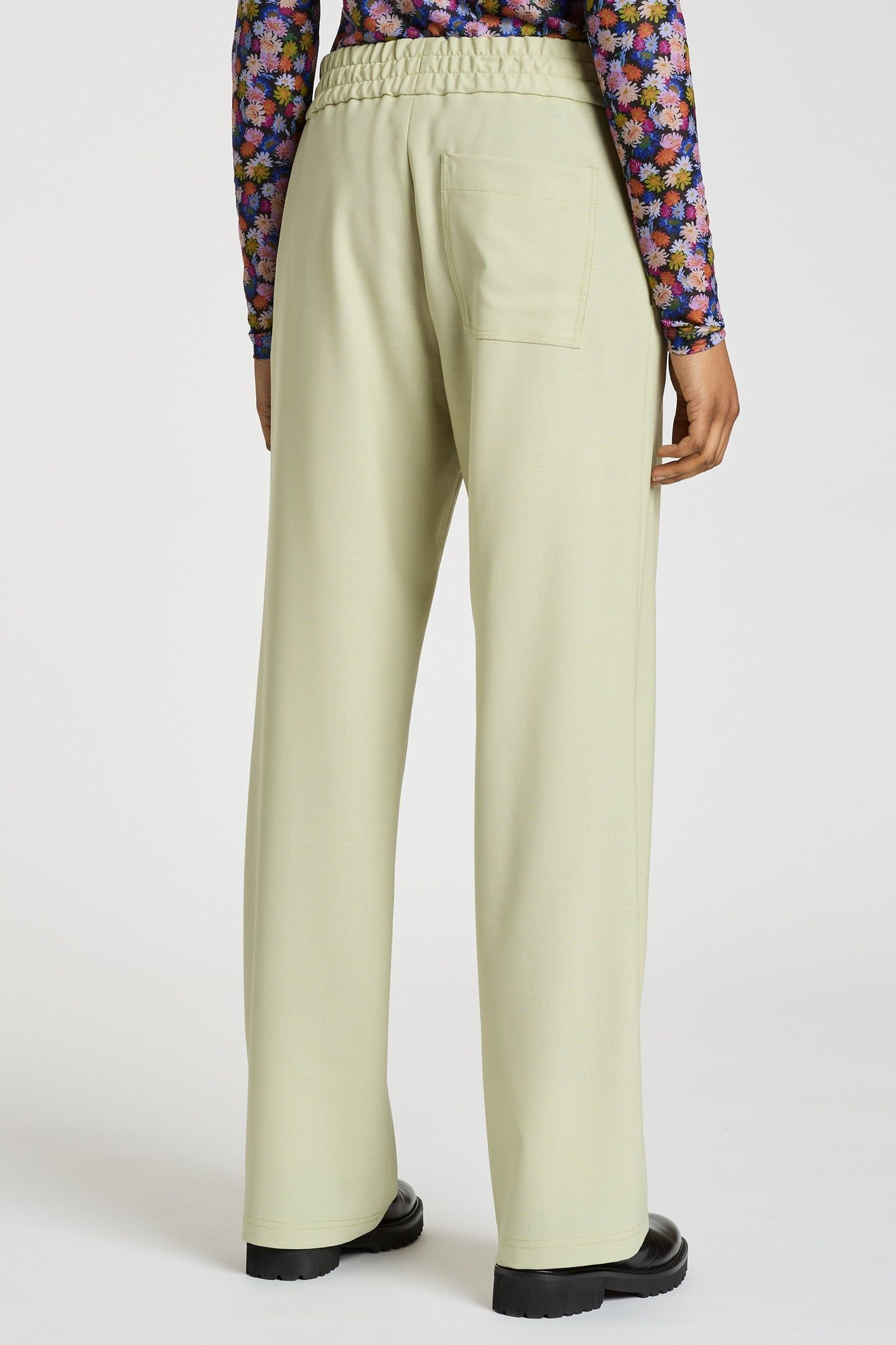 WOMENS TROUSERS LIME GREEN 3