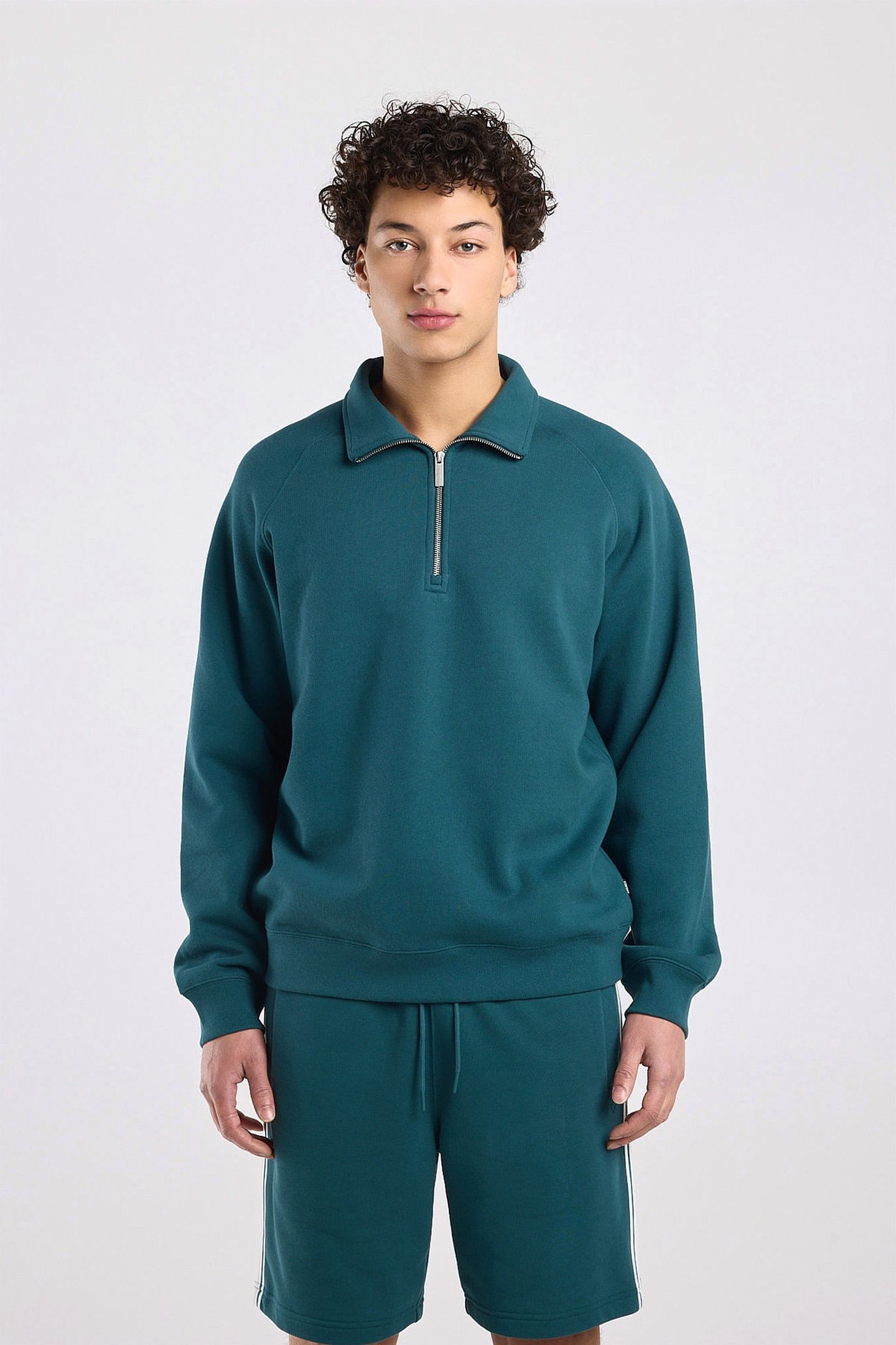 SIDNEY HALF ZIP CELLERY 1