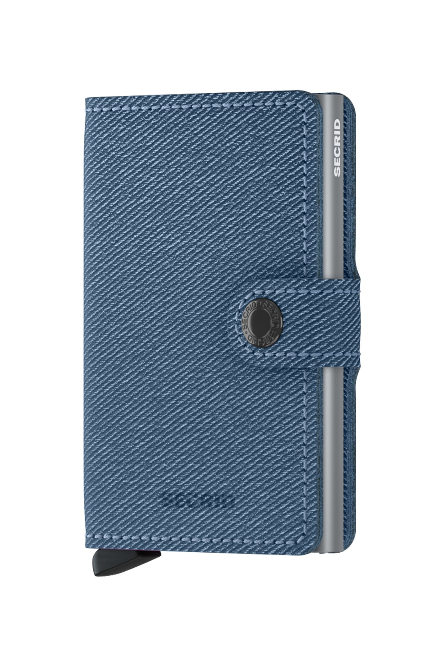 UNISEX MINIWALLET TWIST JEANS BLUE 1