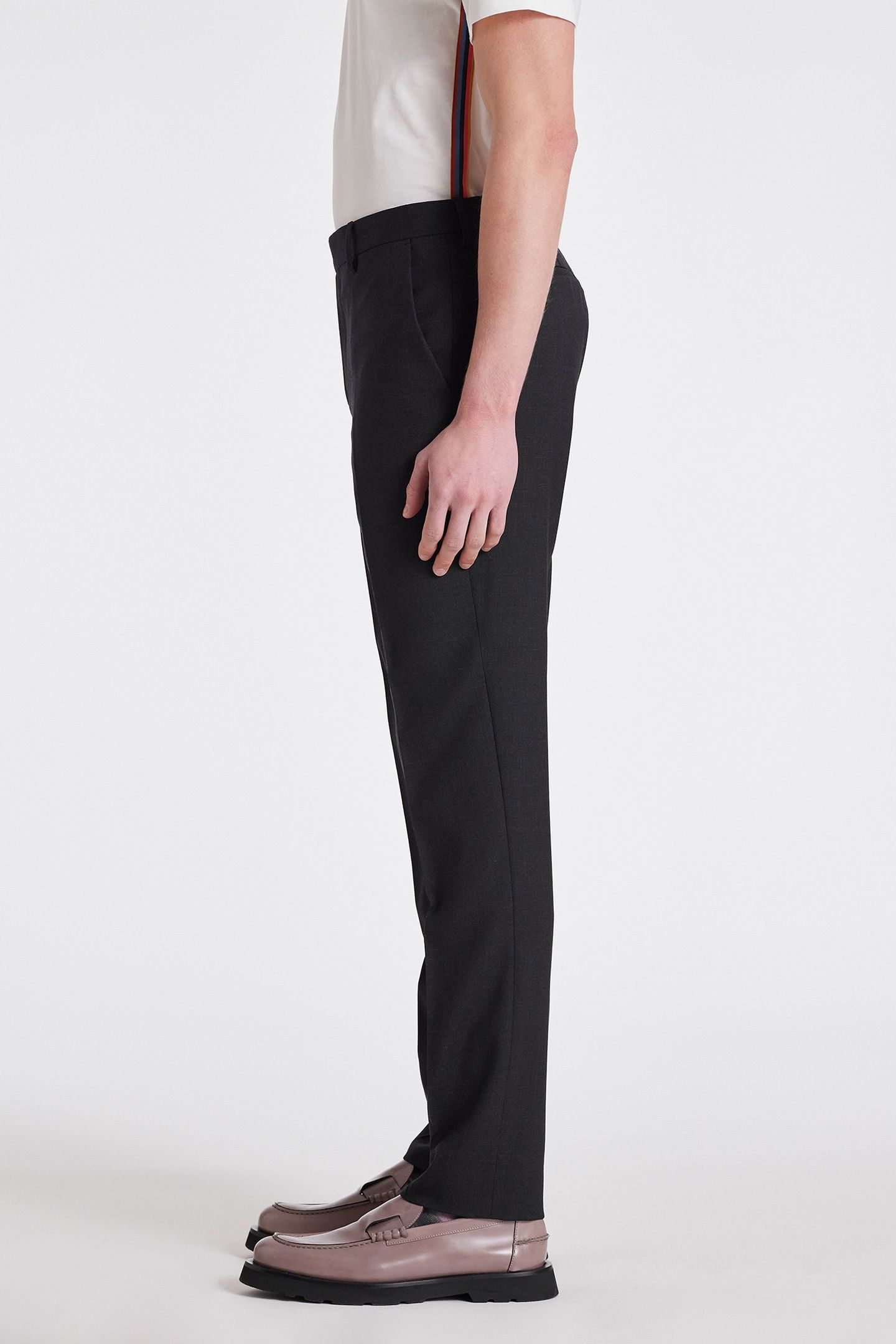 GENTS SLIM FIT TROUSER SLATE 3