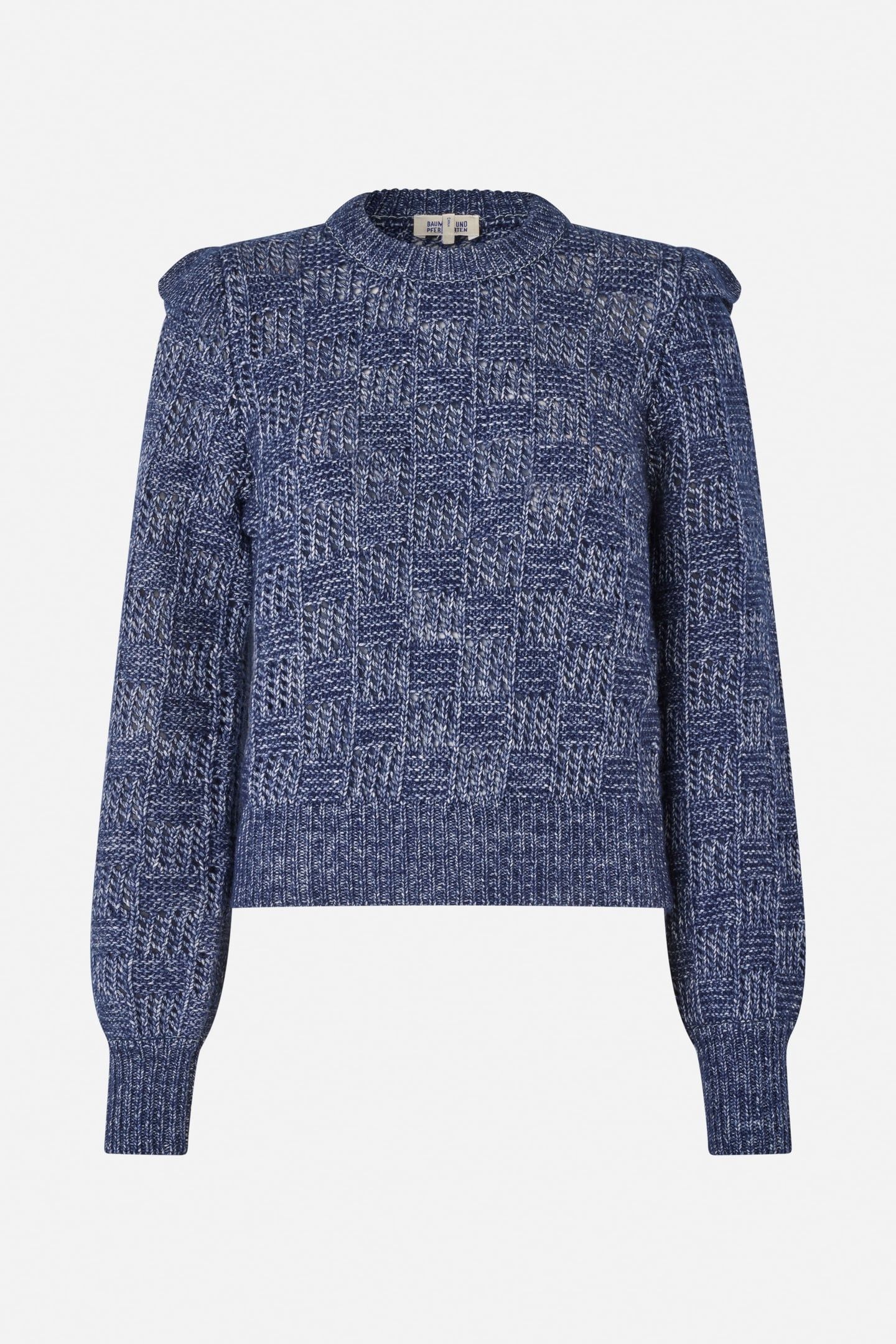 CILLA SWEATER BARITONE BLUE MELANGE 4