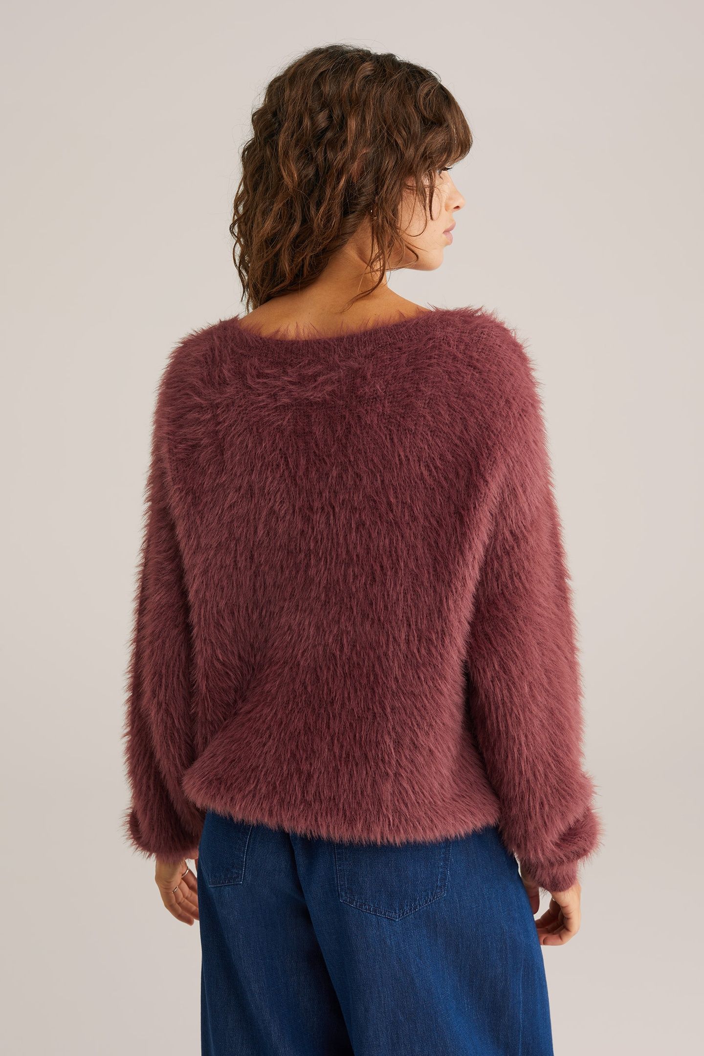 KNITTED PULLOVER RED 3