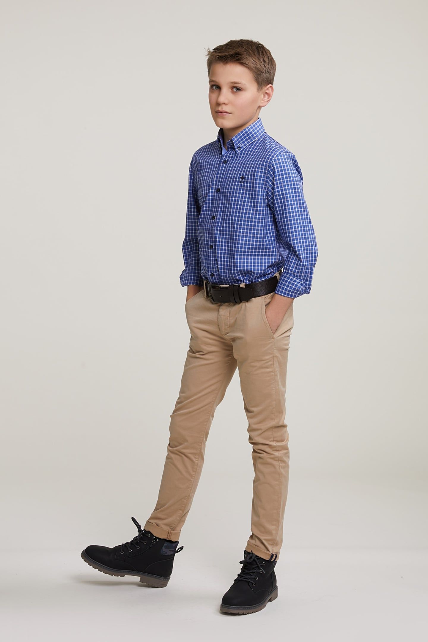 CF LS BROOKLYN BD CLR SHIRT BLUE 4