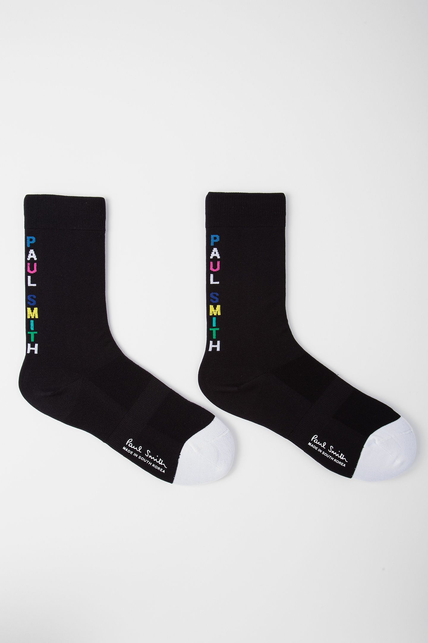 MEN SOCK CYCLE LGO BLACK 2