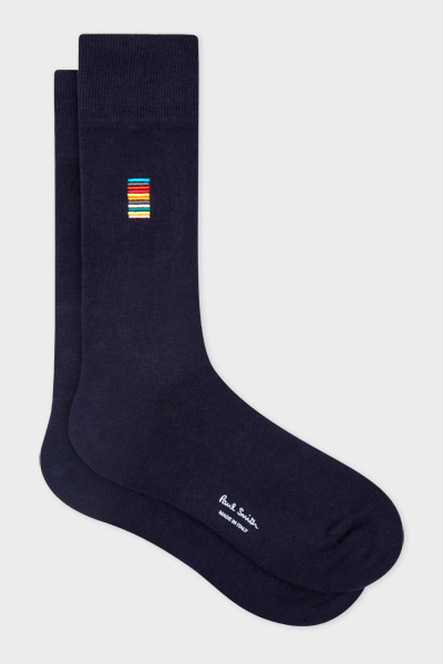 MEN SOCK ALFIE SIGN EMB NAVY 5