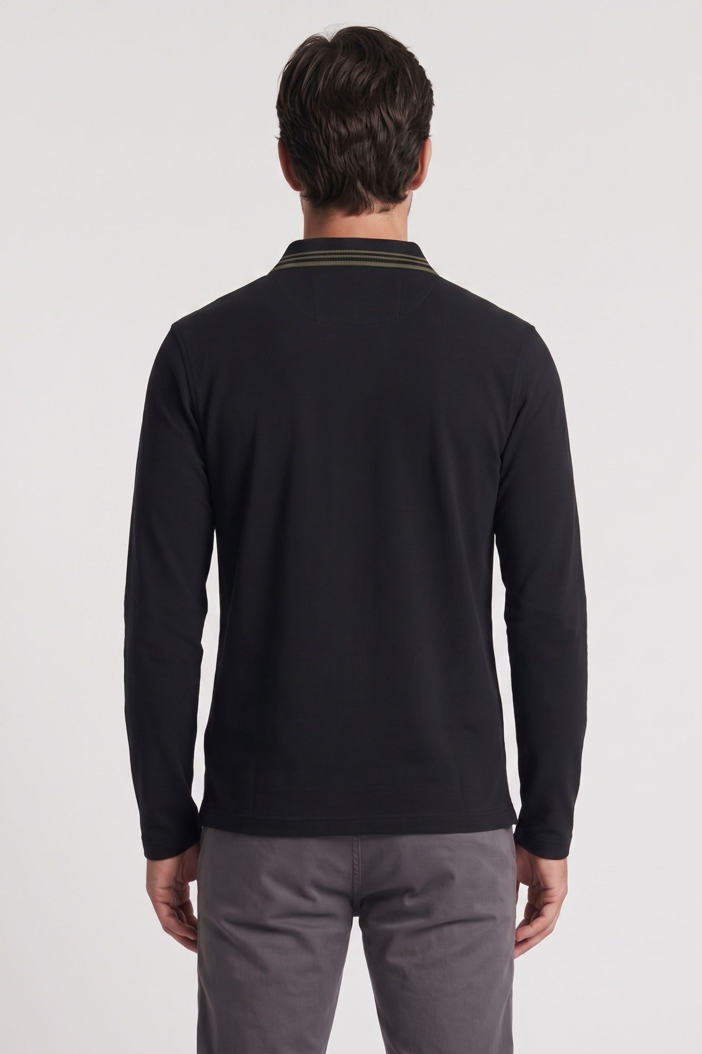STU LS POLO JET BLACK A996 2