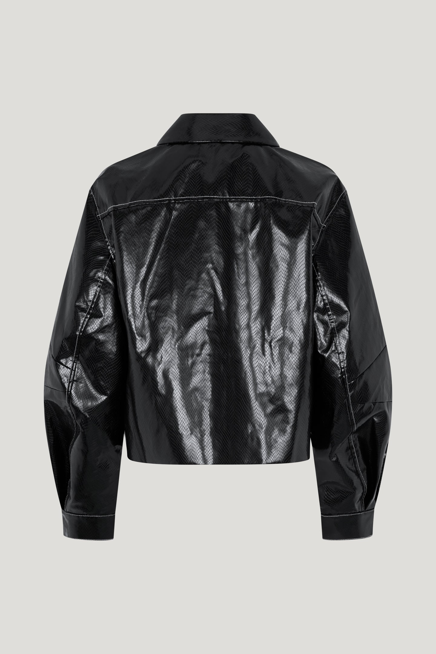 BATHILDE JACKET BLACK SNAKE 4