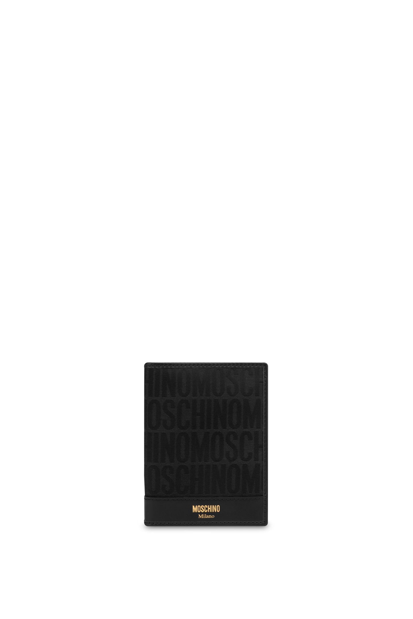 ALLOVER LOGO WALLET BLACK 1