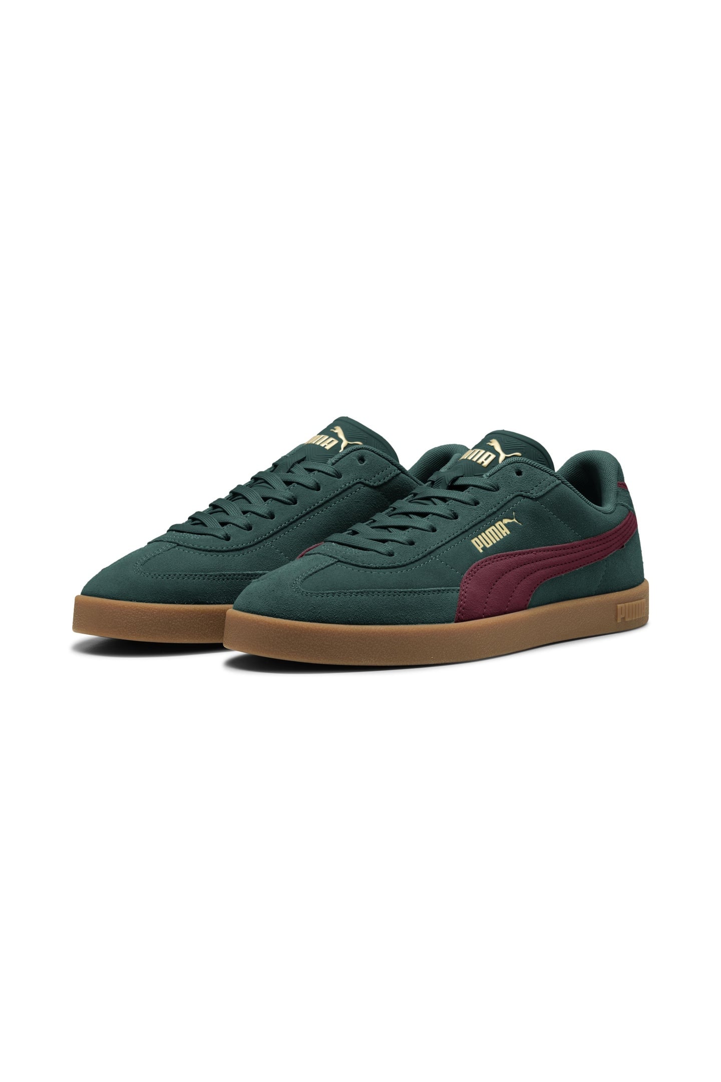 UNISEX CLUB II ERA SUEDE GREEN TERRAIN-RUBY SHIMMER 2