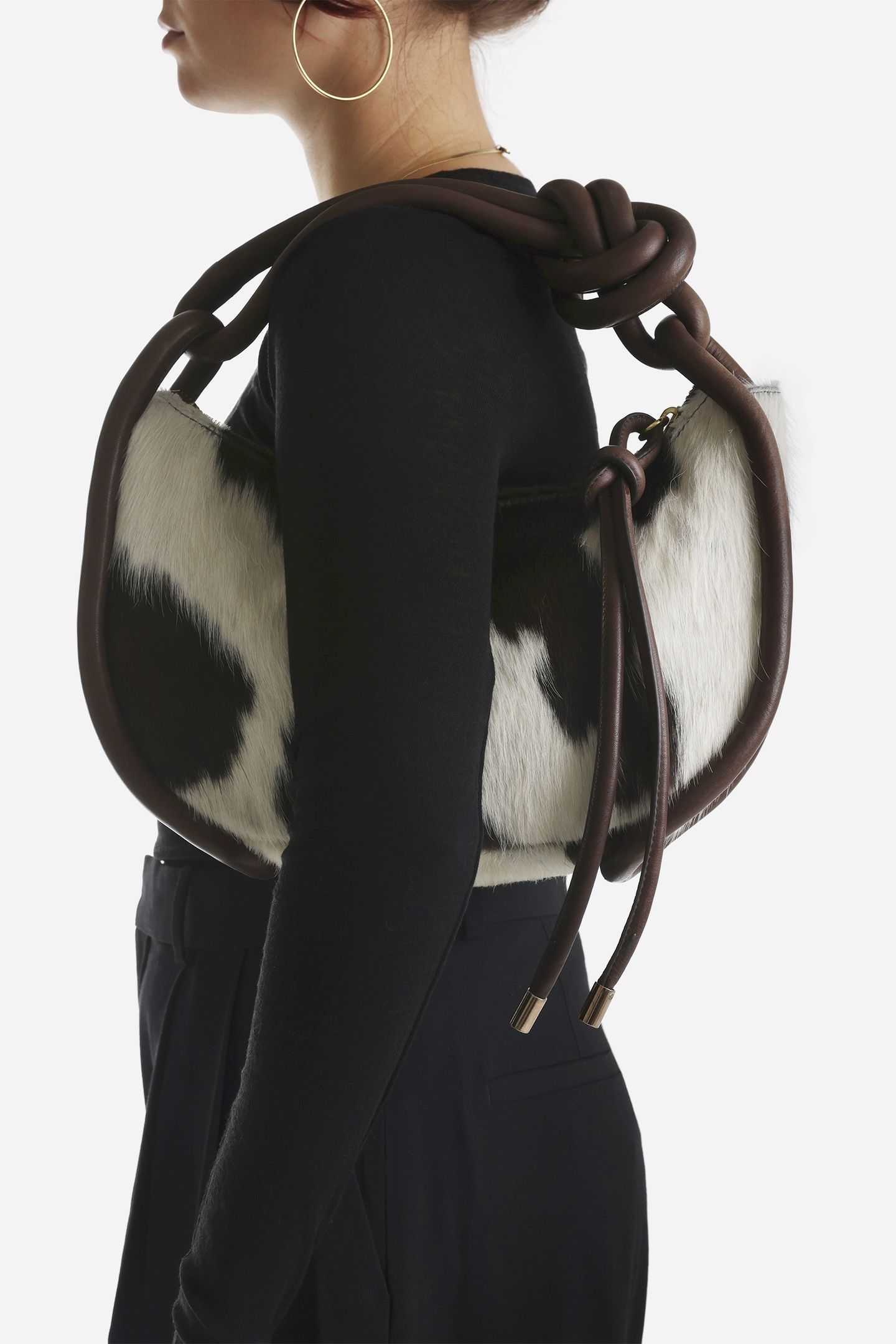 M-IAA BAGS COFFEE BEAN/OFF WHITE 1
