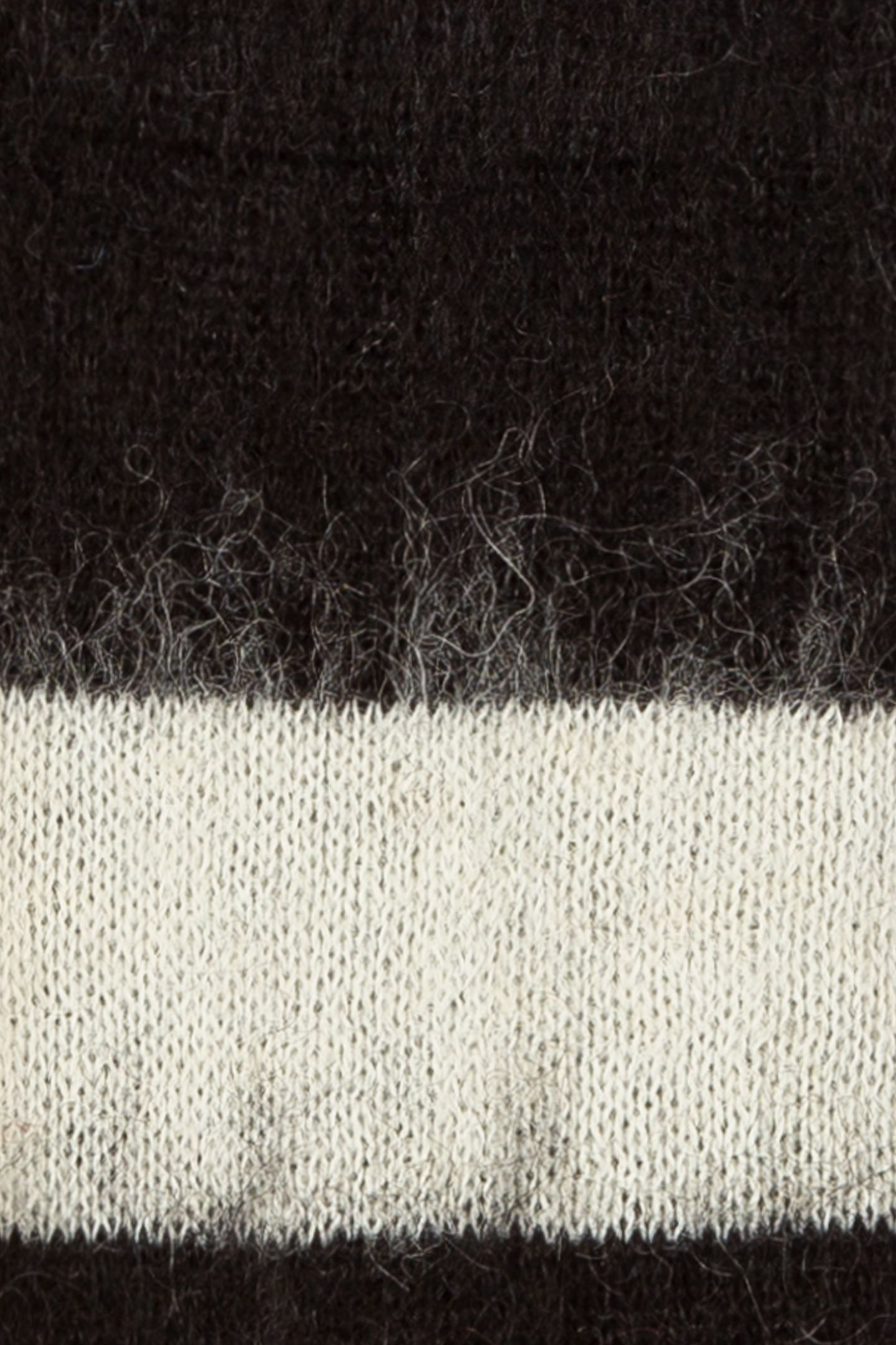 MEN SOCK TOX MOHAIR BLACK 6