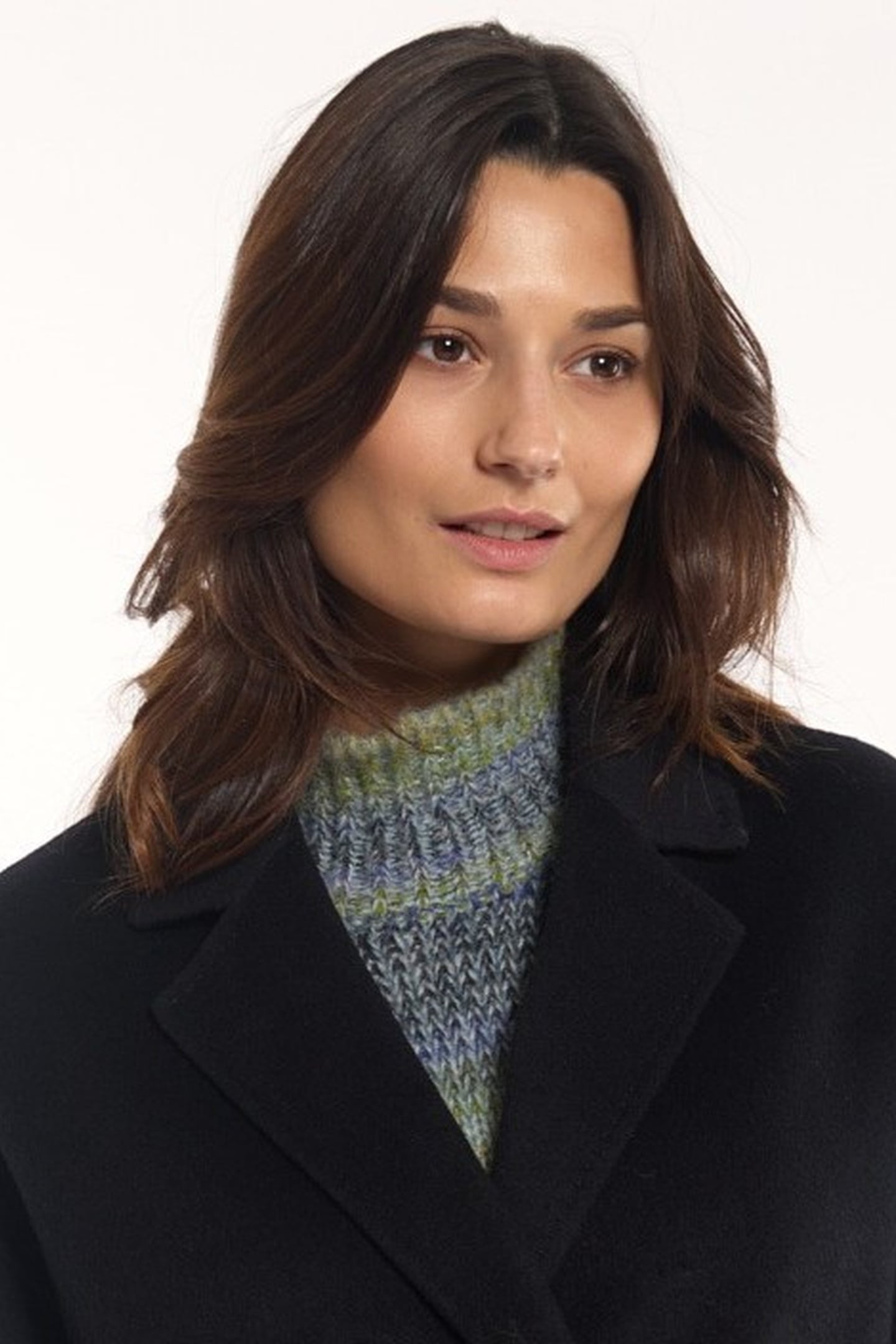 COAT WOOL DOUBLE CLOSURE LS BLUE 3