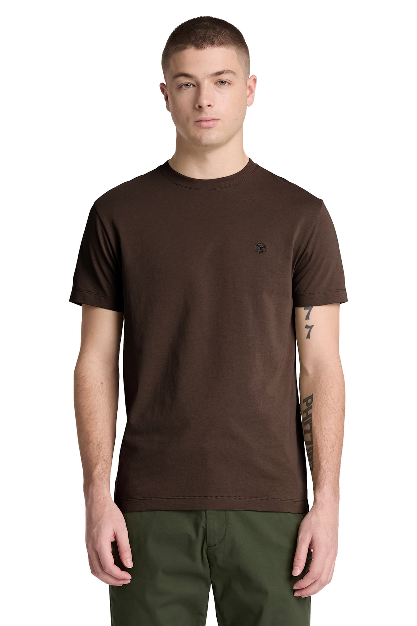 OYSTER RIVER CHEST LOGO SS TEE SLIM MOLE 1