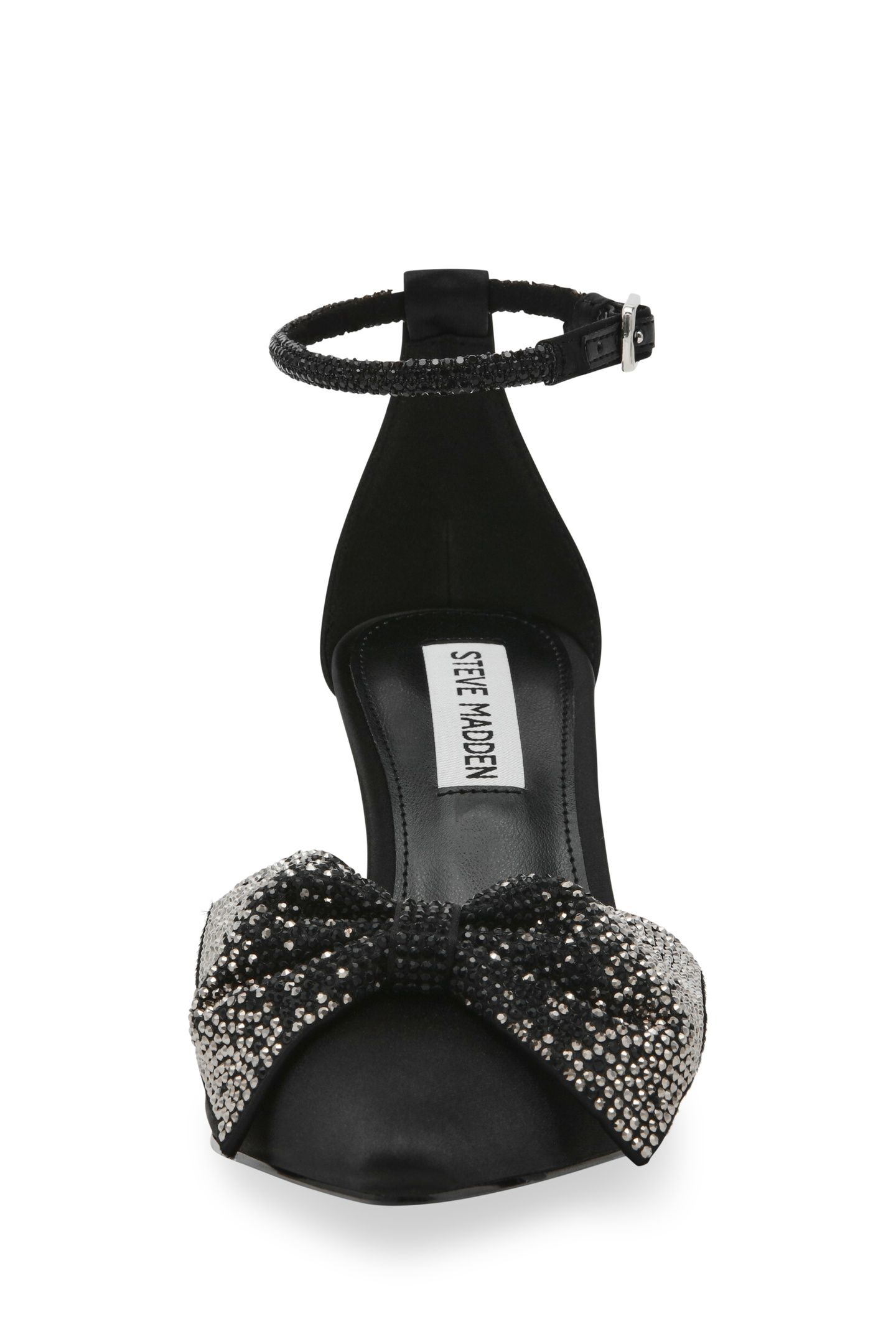 LILYANN-E SANDALS BLACK SATIN 6