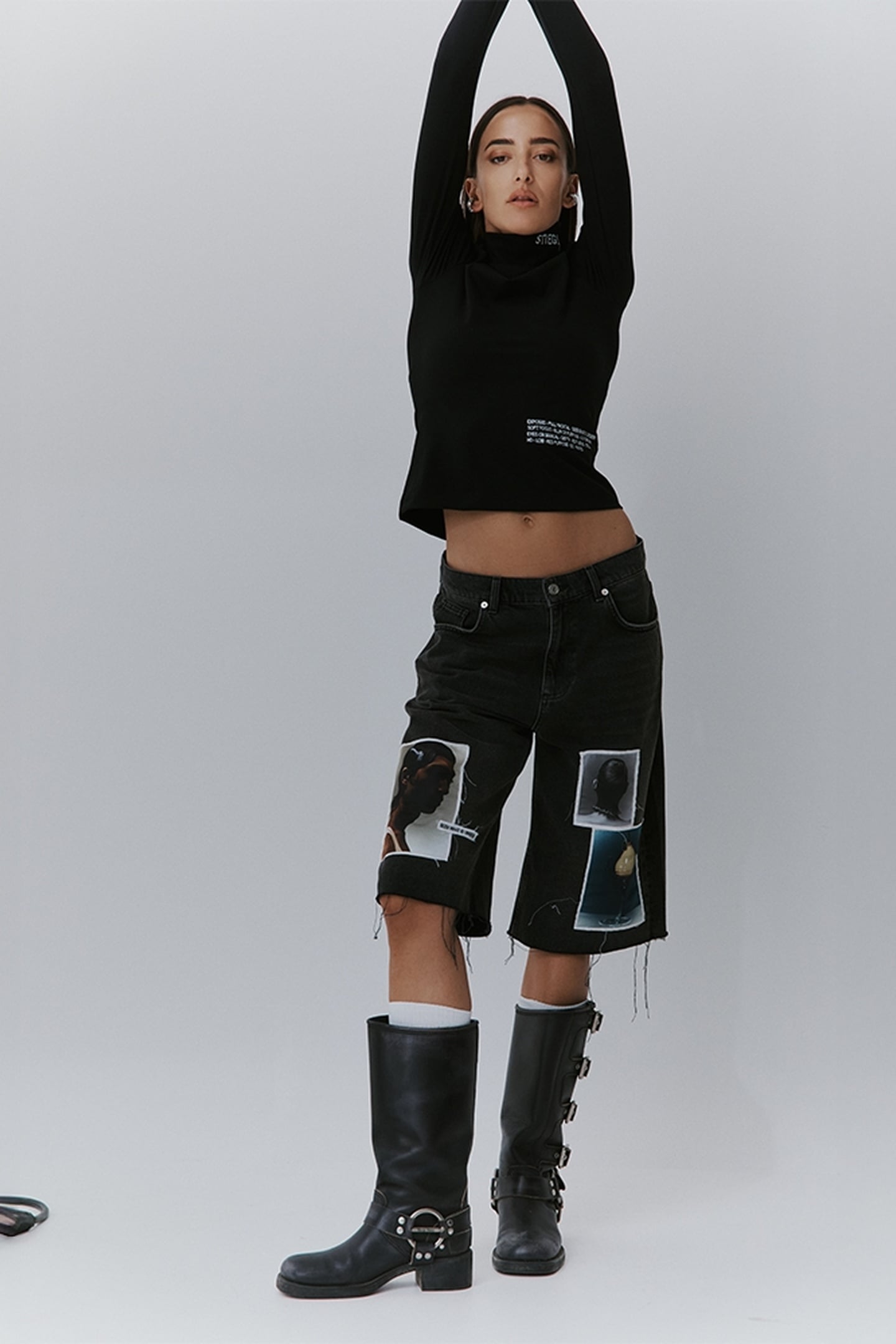 MARGAUX SHORT BLACK 1
