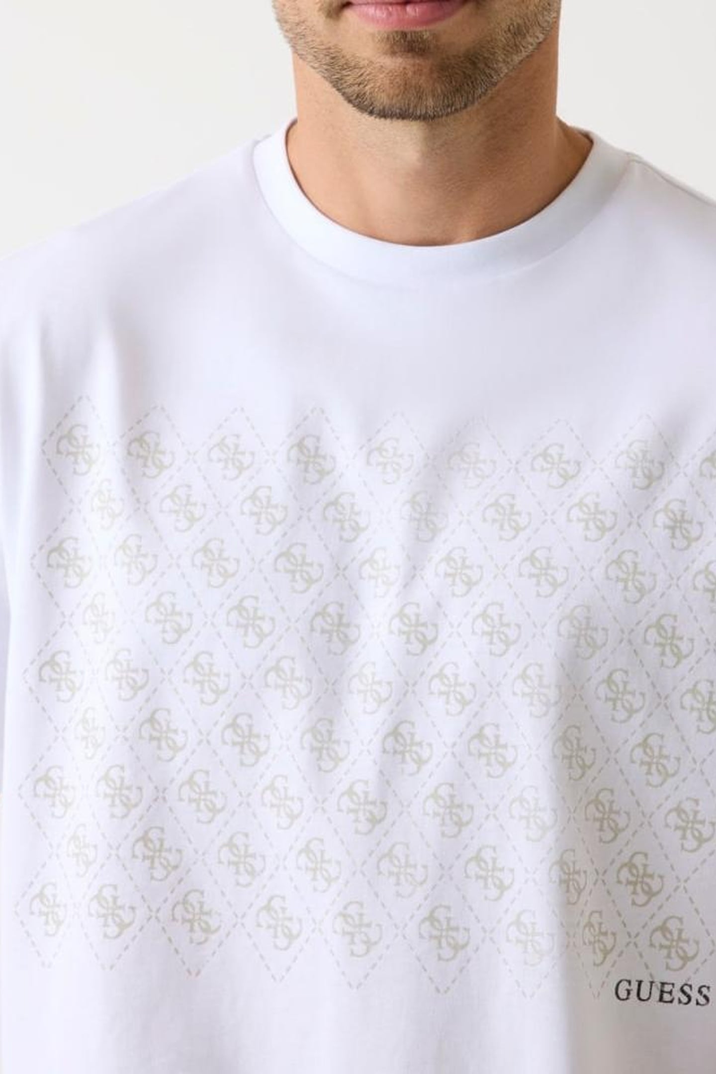 SS CN 4G GUESS LOGO PURE WHITE 6