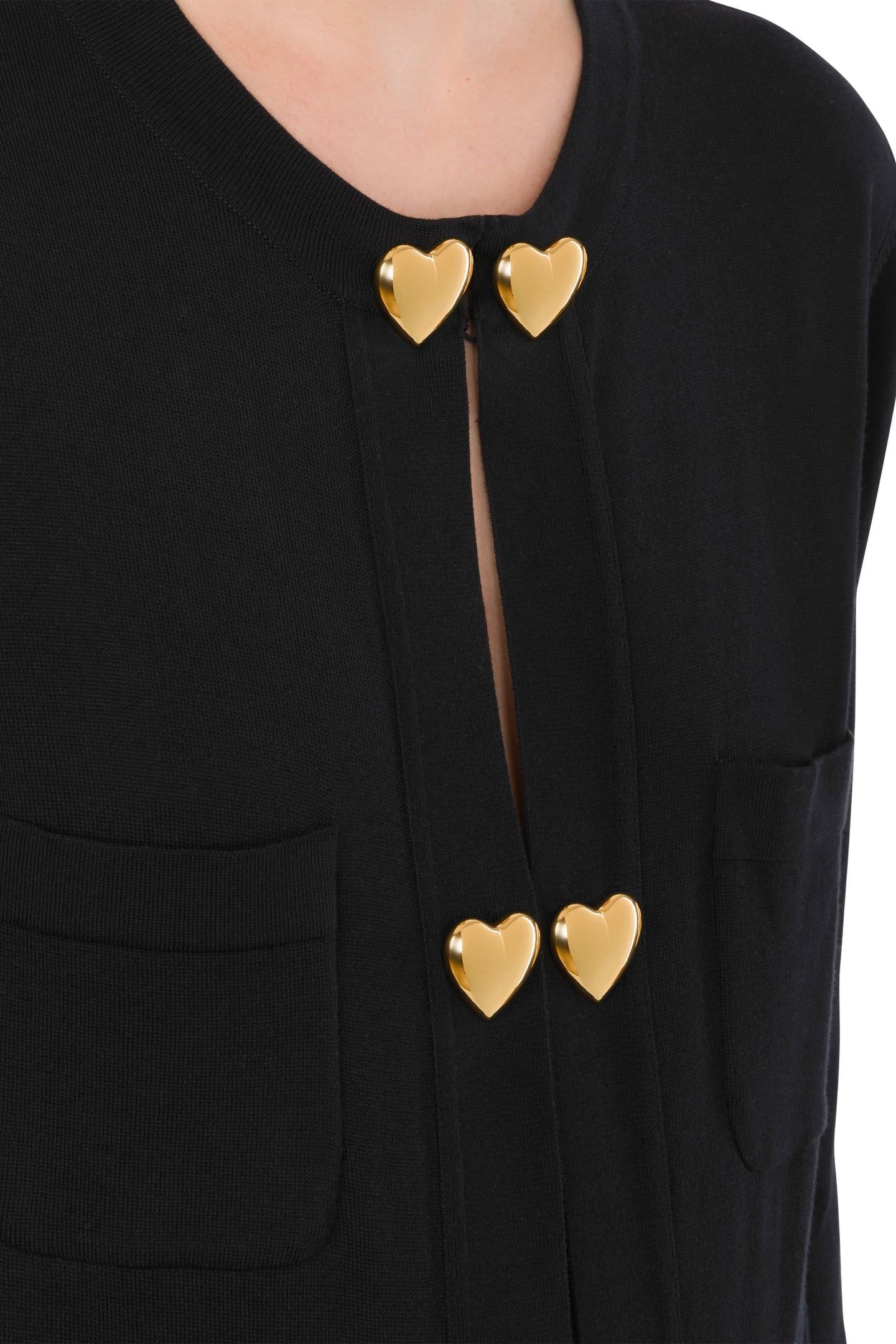 KNITTED JACKET BLACK 4