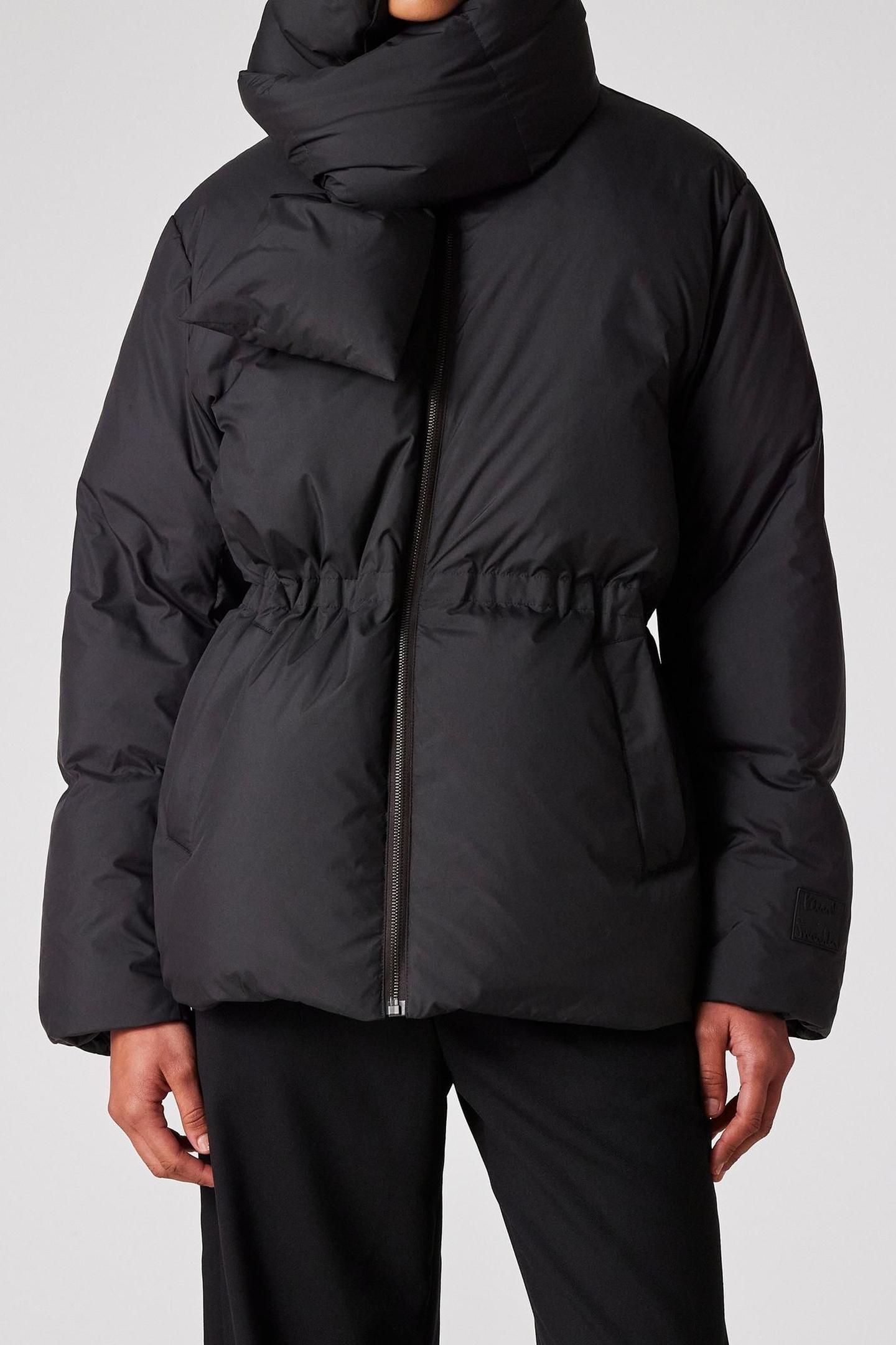 WOMENS COAT BLACK 2