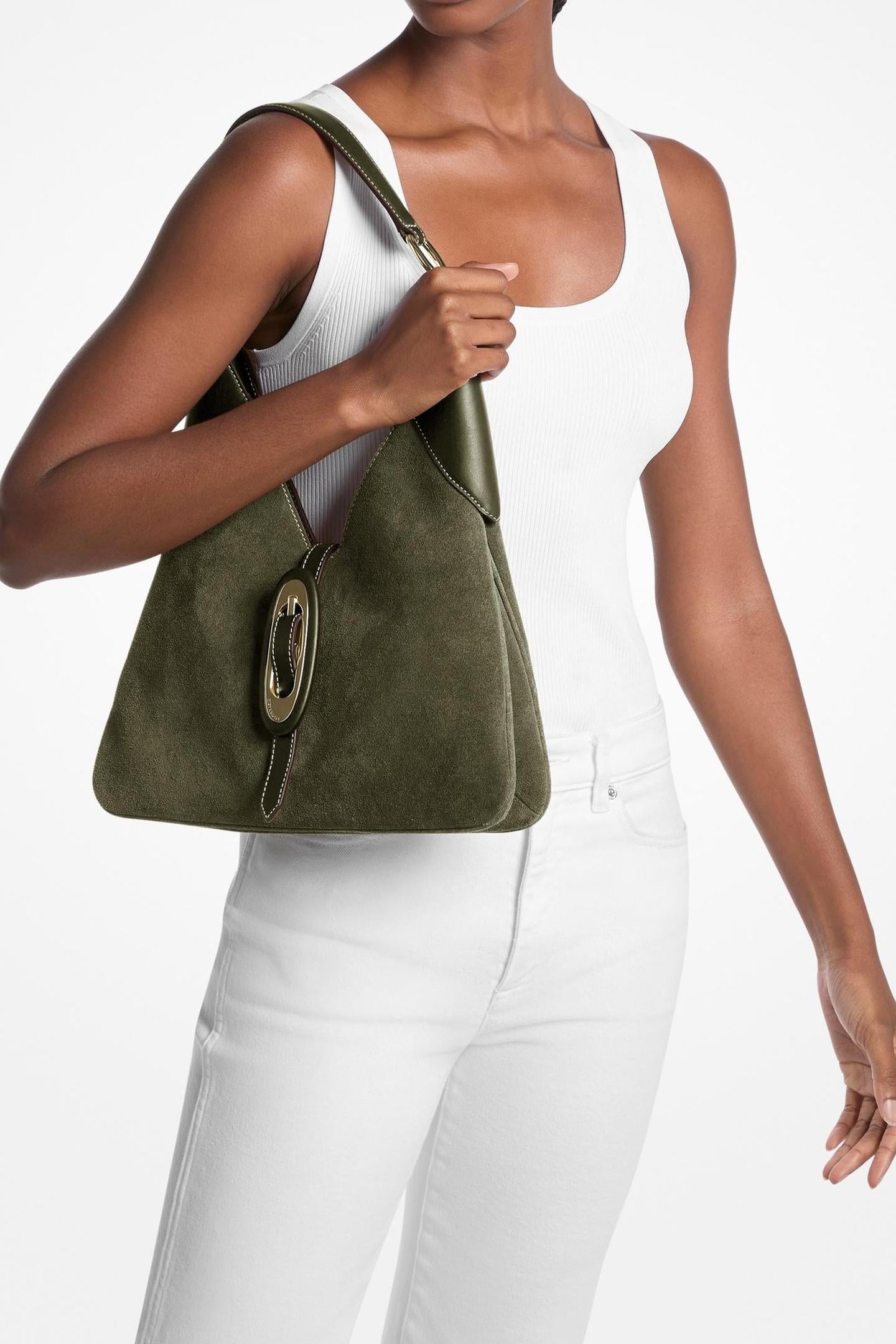 MEDIUM BUCKLE HOBO SHOULDER IVY 2