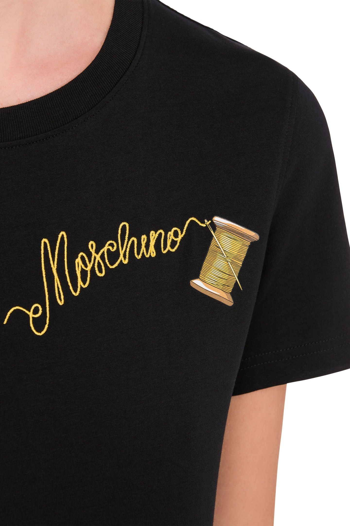 T-SHIRT SARTORIAL LOGO EMBROIDERY BLACK 4