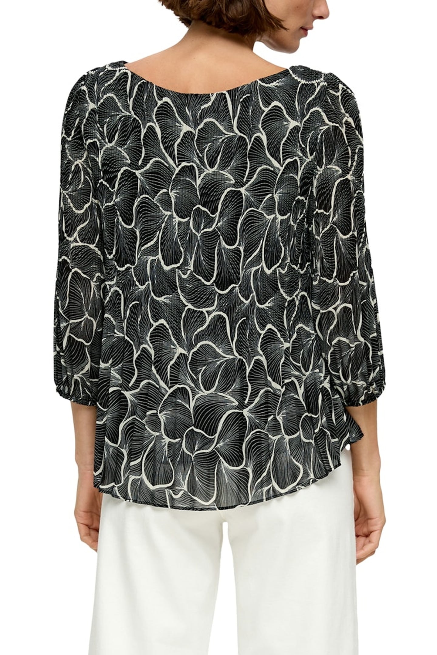 S.OLIVER BLOUSES BLACK 2