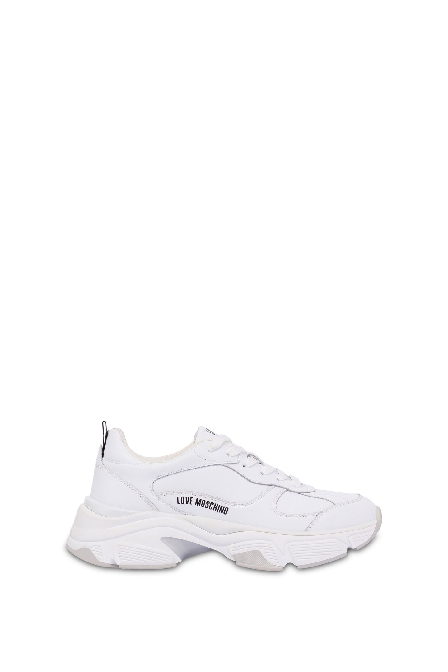 LOVE MOSCHINO WHITE SNEAKERS WHITE 1