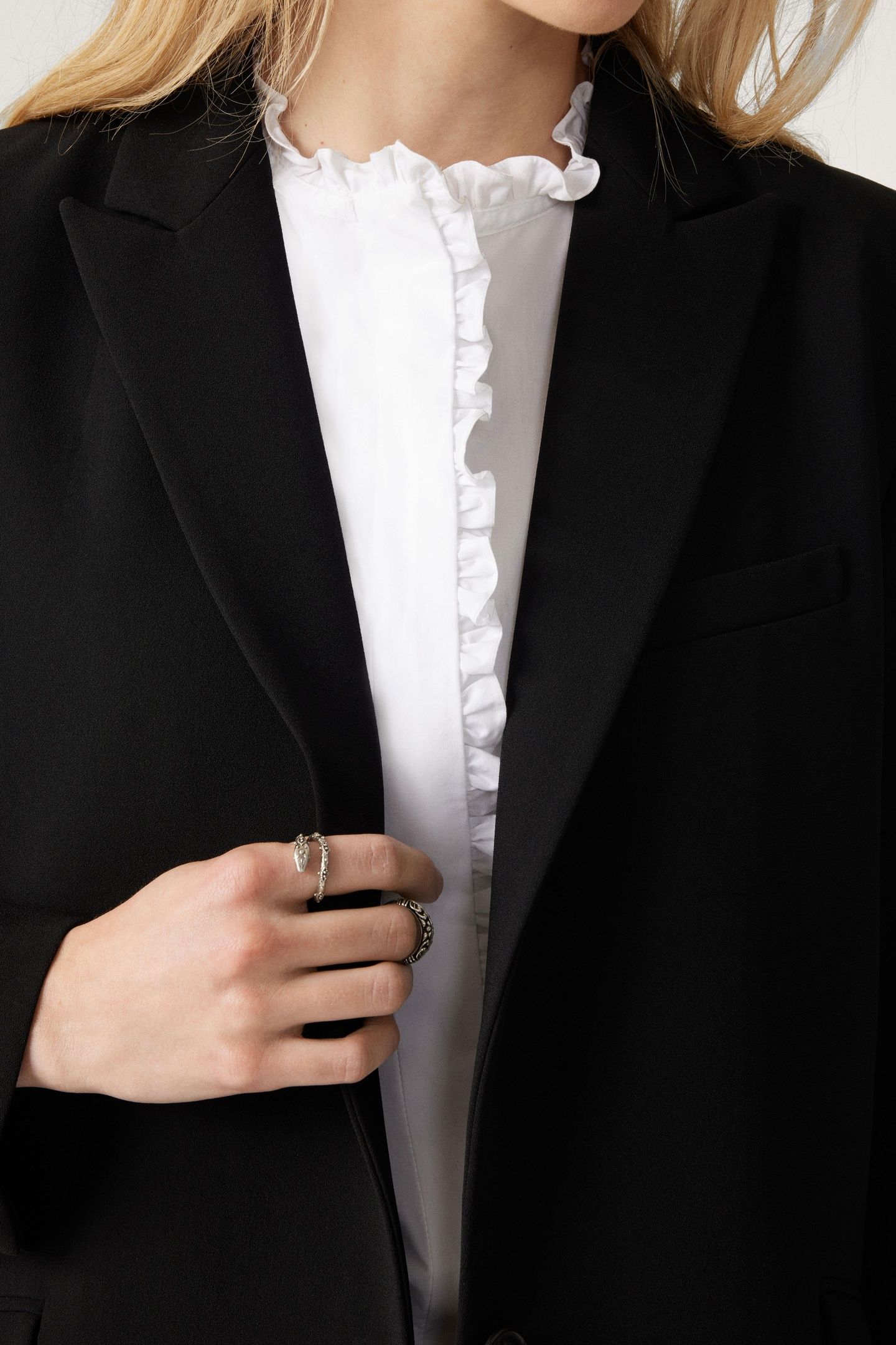 TAILORED BLAZER BLACK 4