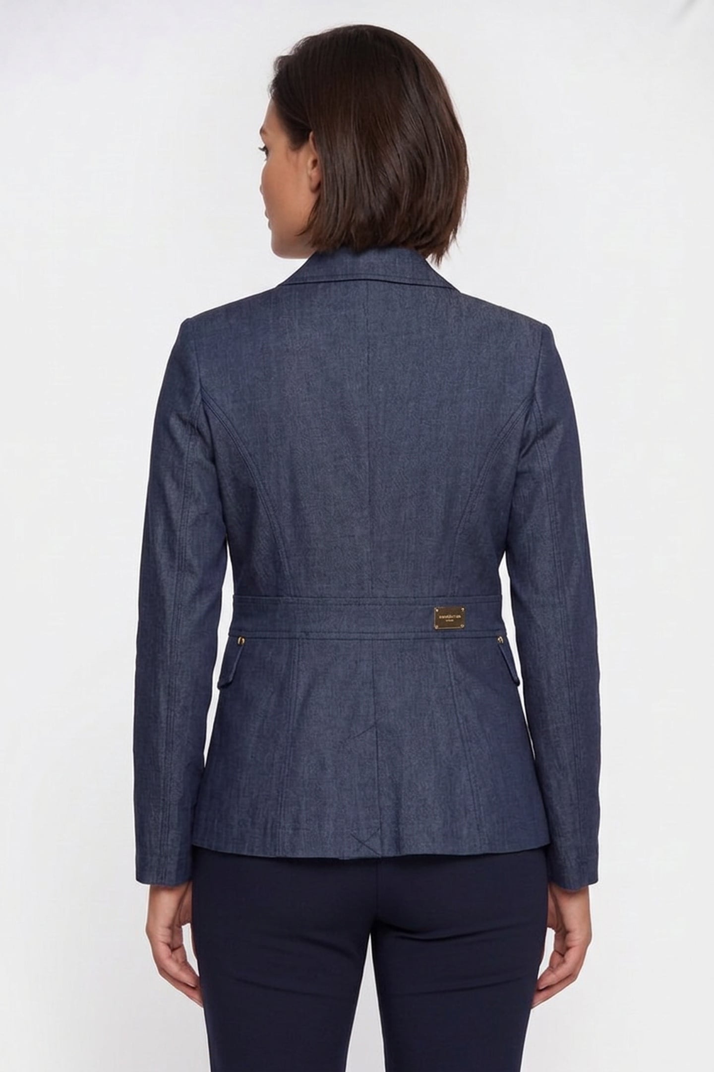 BLAZER WITH FLAP POC DARK WASH 2