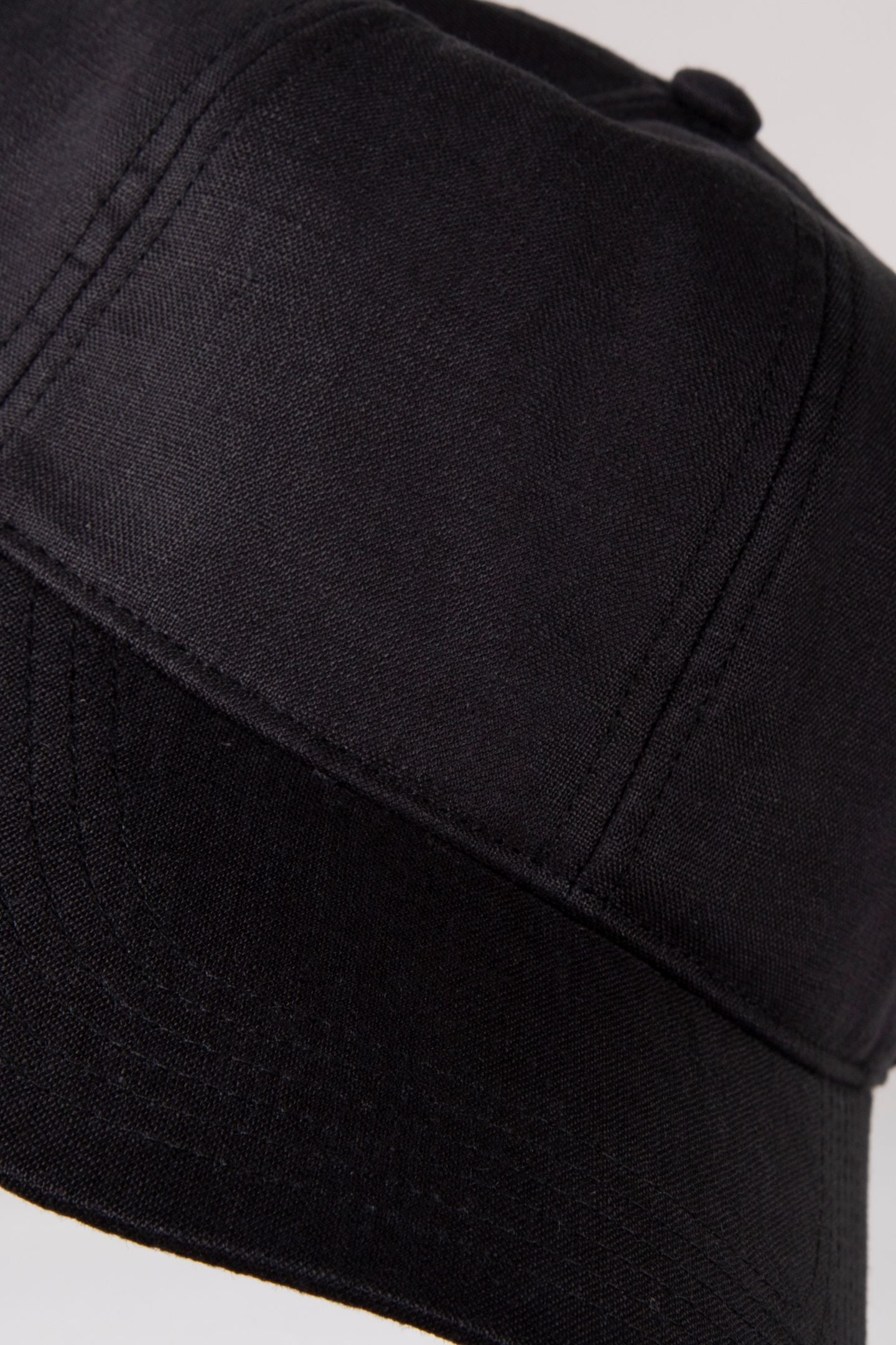 LUNA LIGHT LINEN CAP BLACK 4