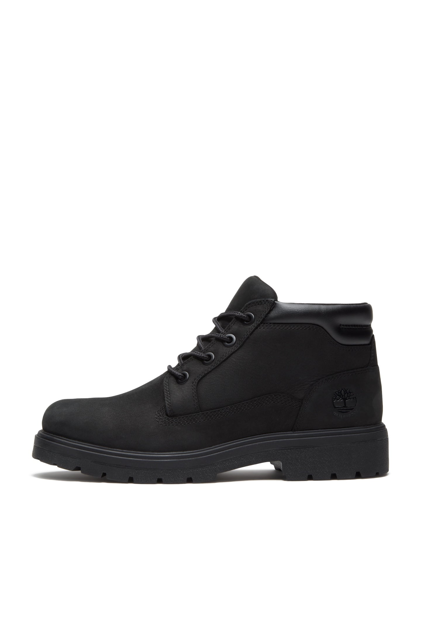 MID LACE UP WATERPROOF CHUKKA BOOT BLACK NUBUCK 7