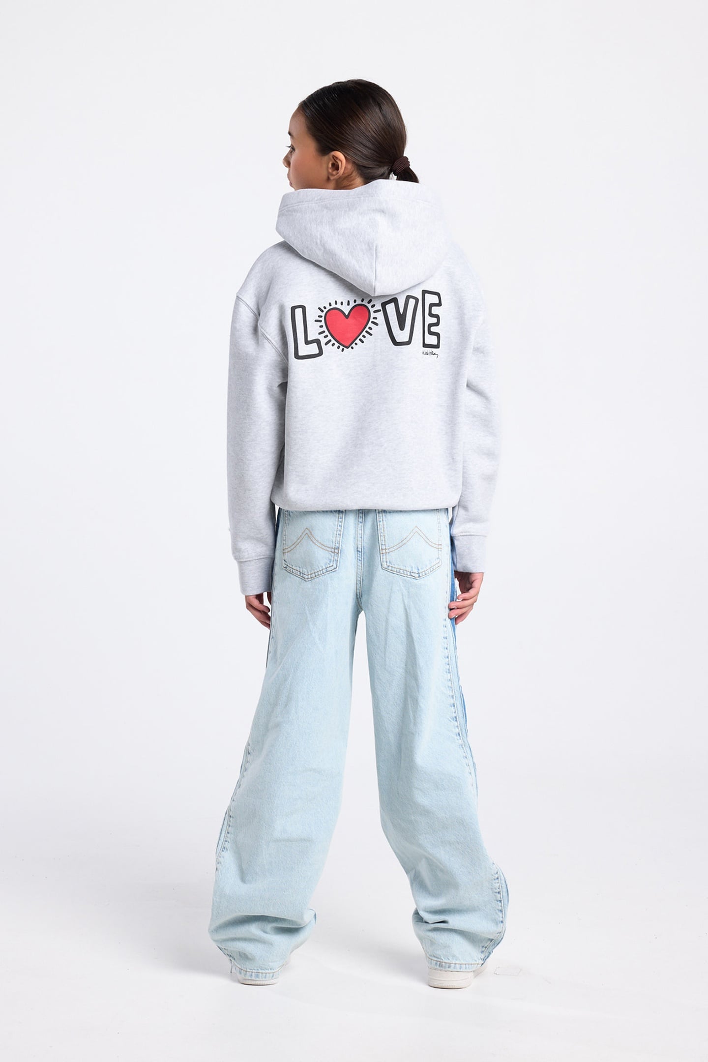 SABEAU HOOD JR LIGHT GREY MELANGE 2