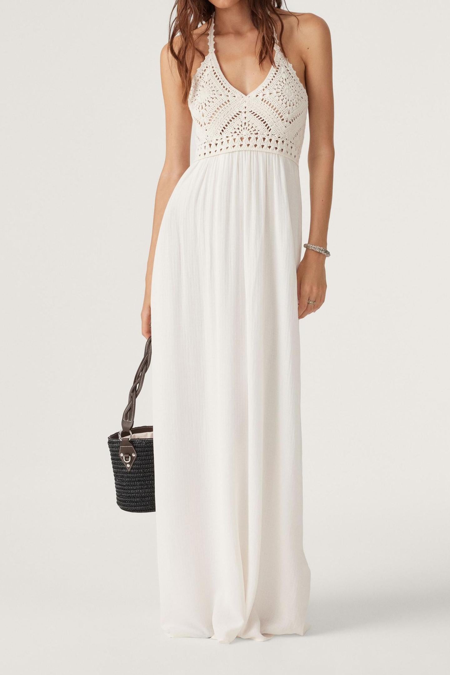 LONG DRESS ECRU 1