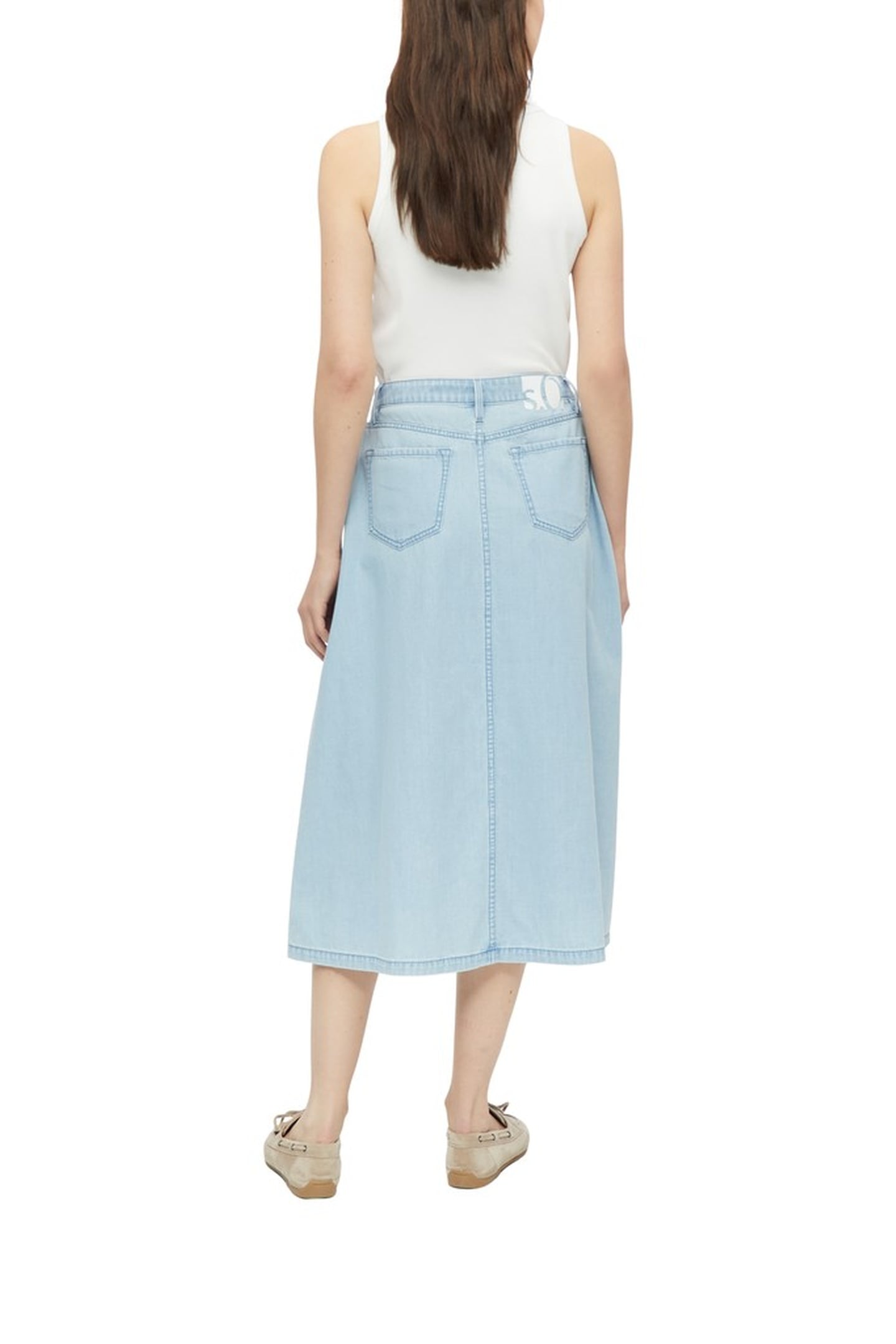 S.OLIVER SKIRTS BLUE DENIM 3