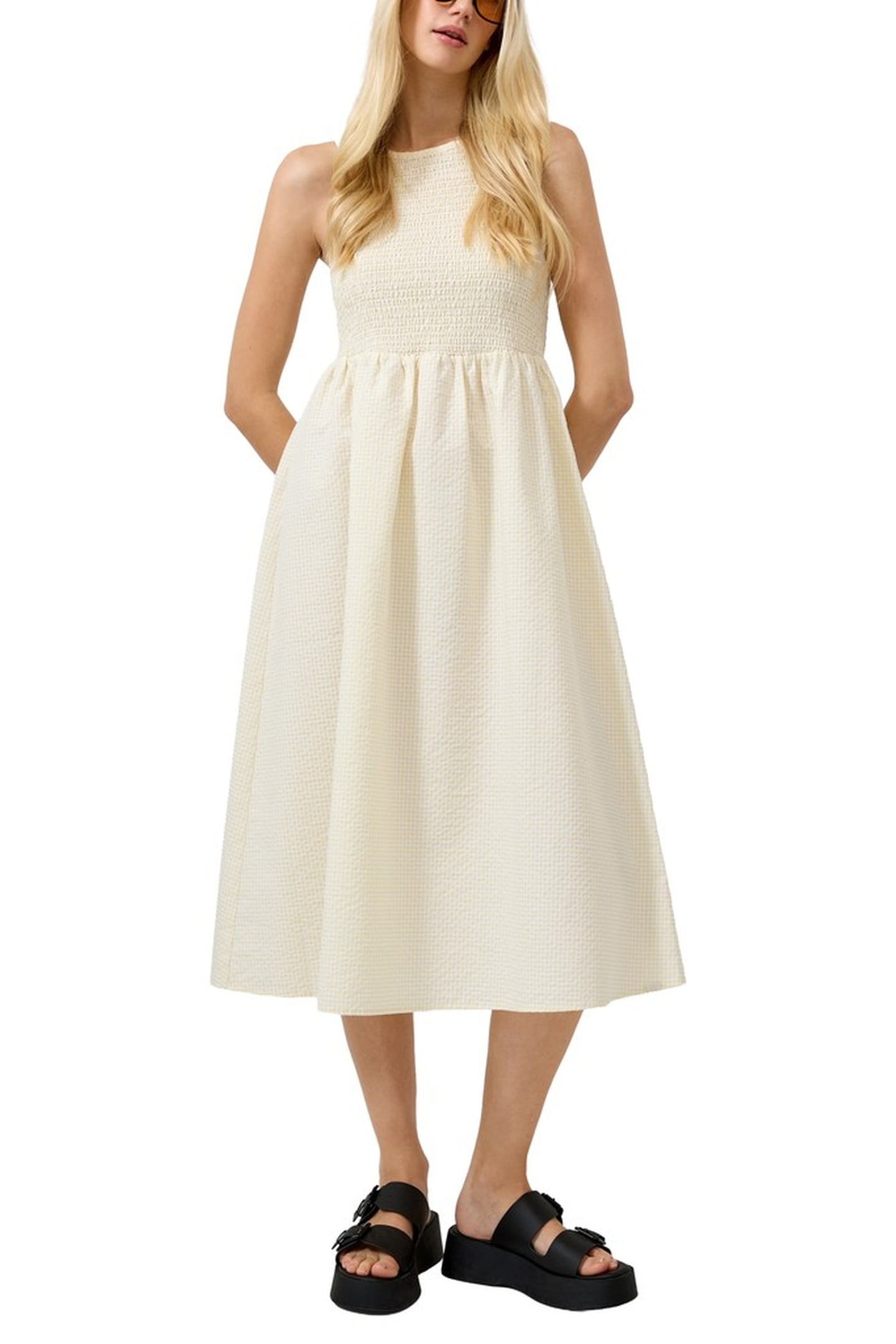 S.OLIVER-QS DRESSES YELLOW 1