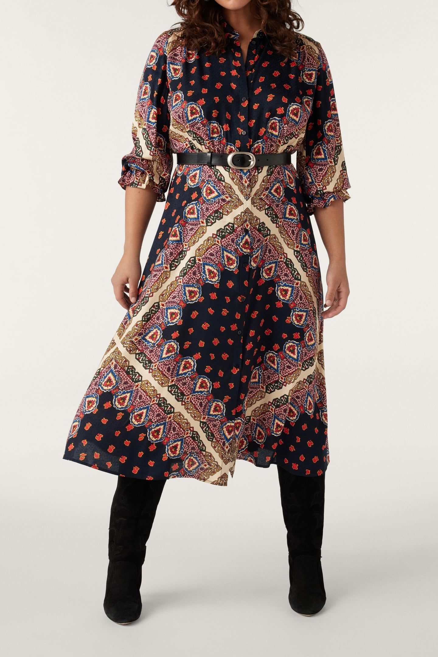 MID-LENGTH DRESS BLUENUIT 1