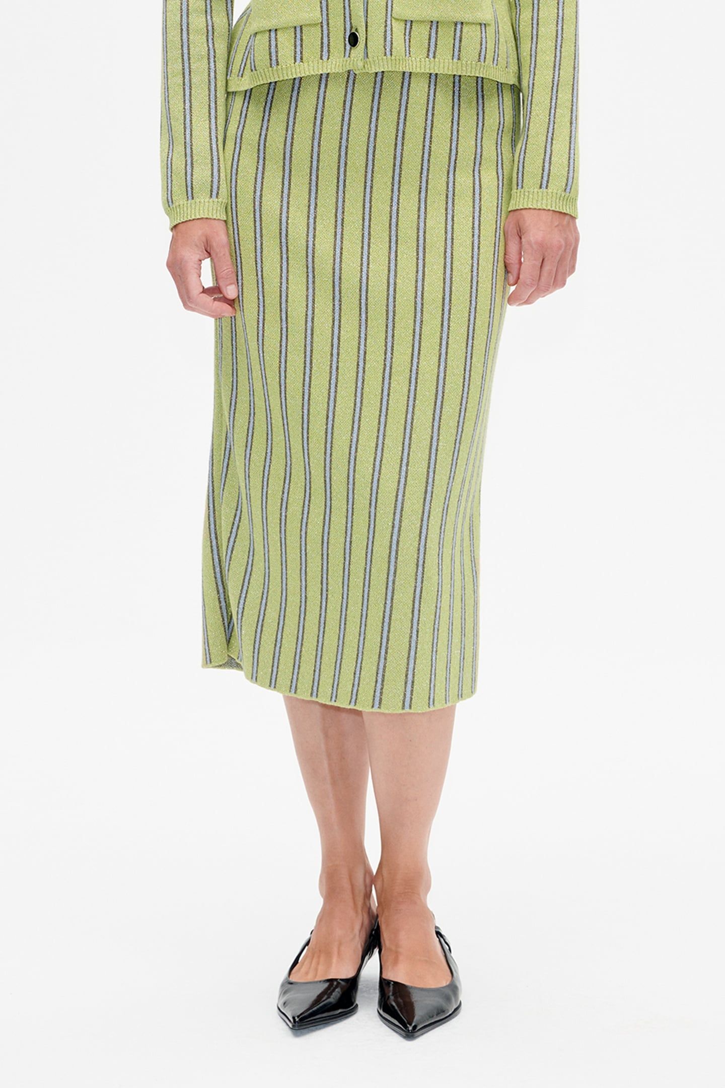 CILIA SKIRT LUX DARK CITRON 2