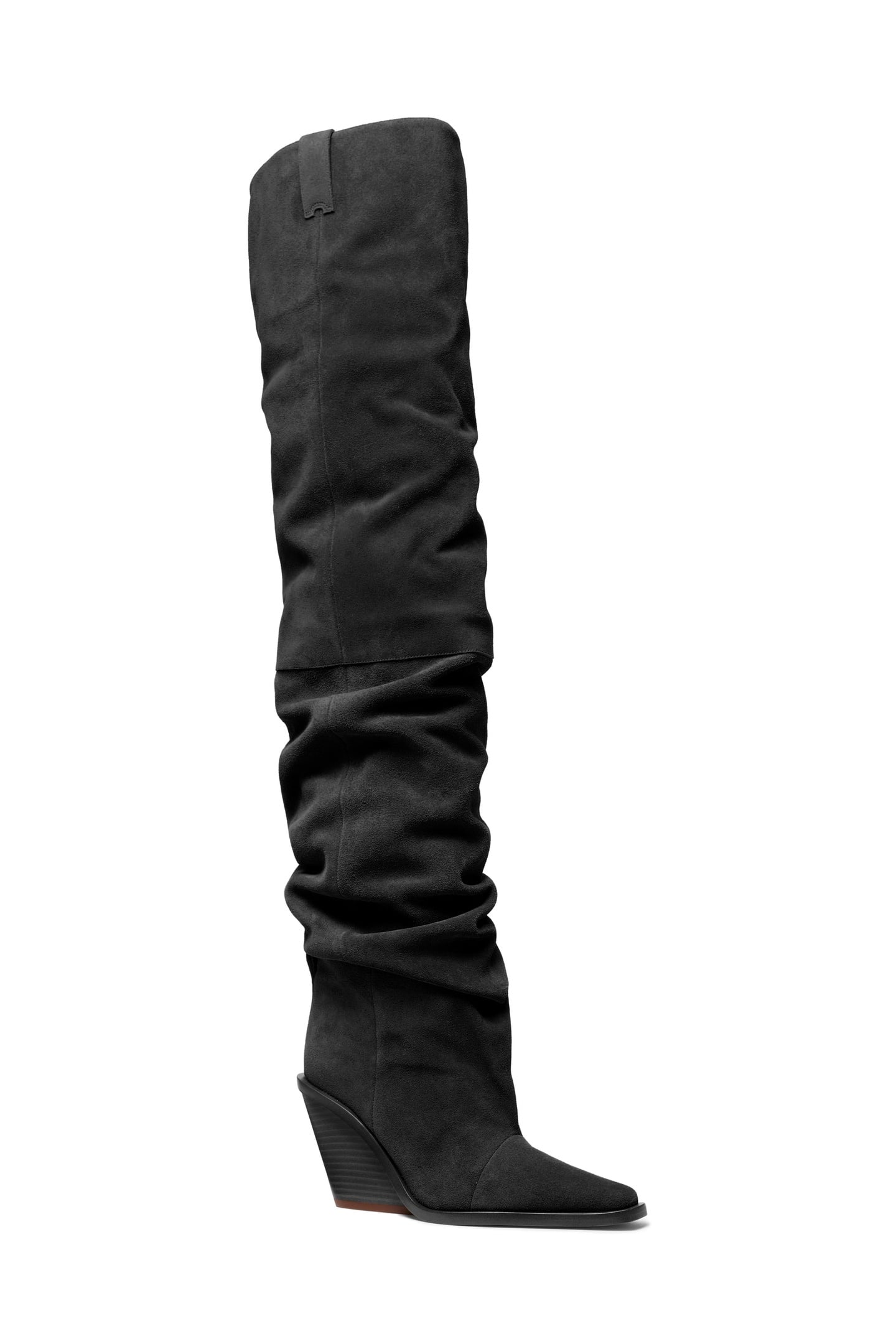 NOEMIE OTK HEELED BOOT BLACK 2