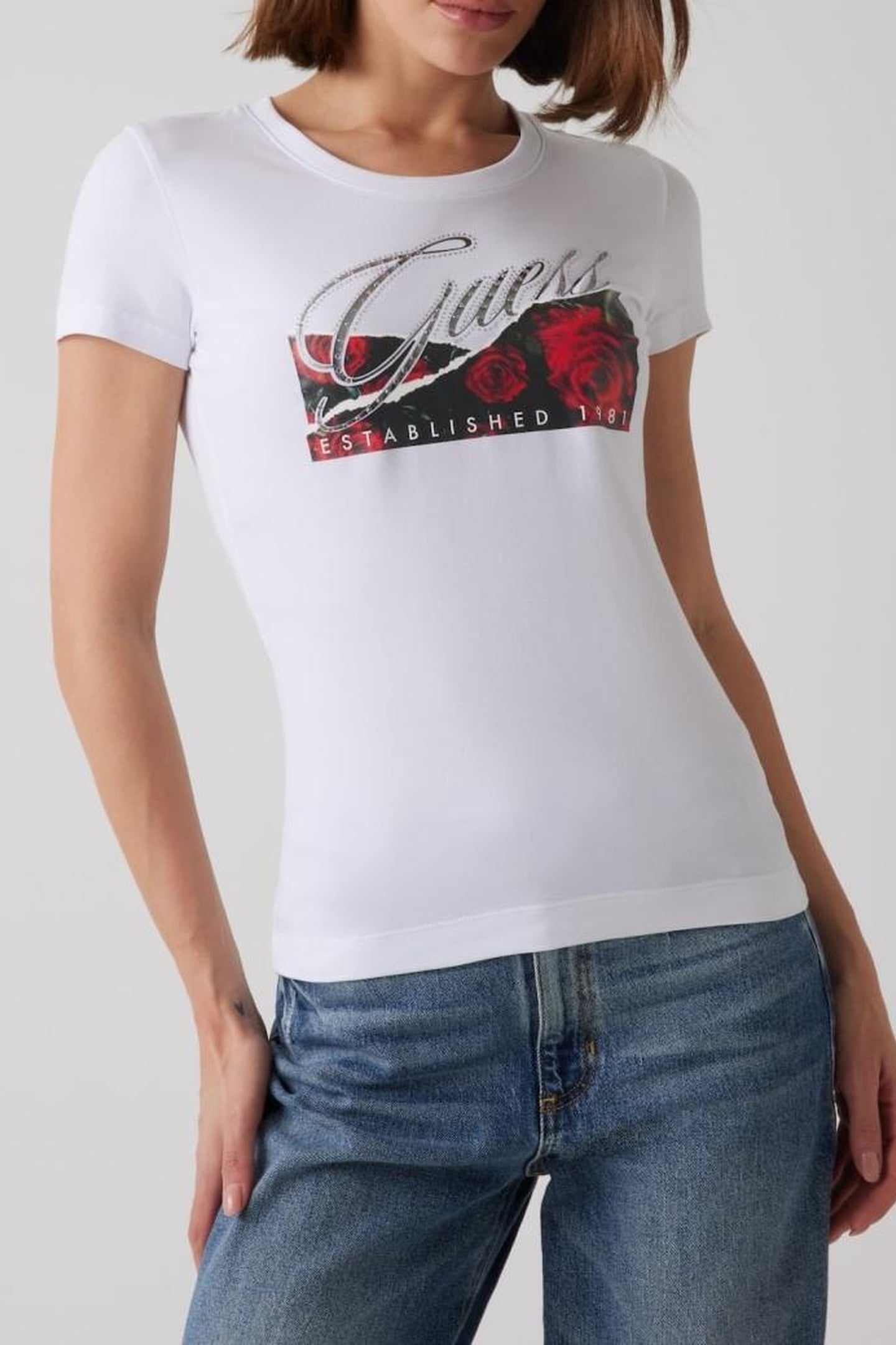 SS CN ROSES PRINT PURE WHITE 1