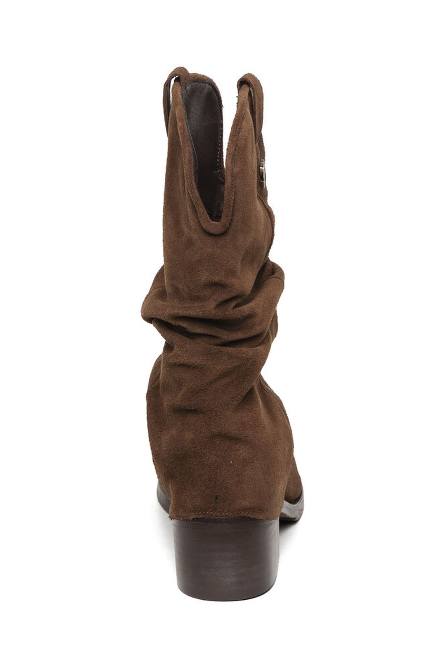 QIANA BOOTIES DARK BROWN SUEDE 4