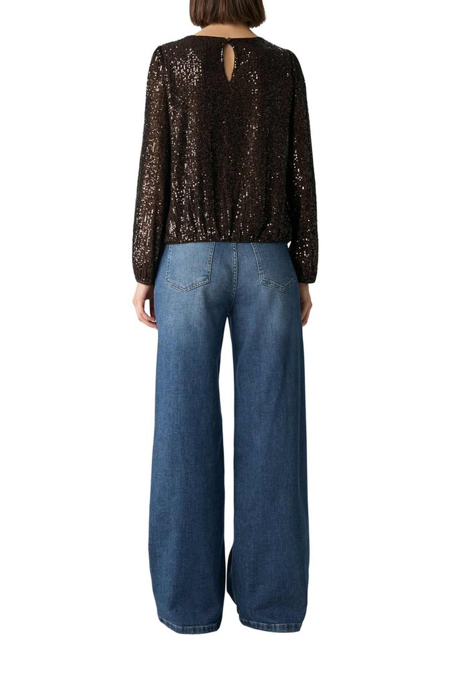 COMMA BLOUSES BROWN 6