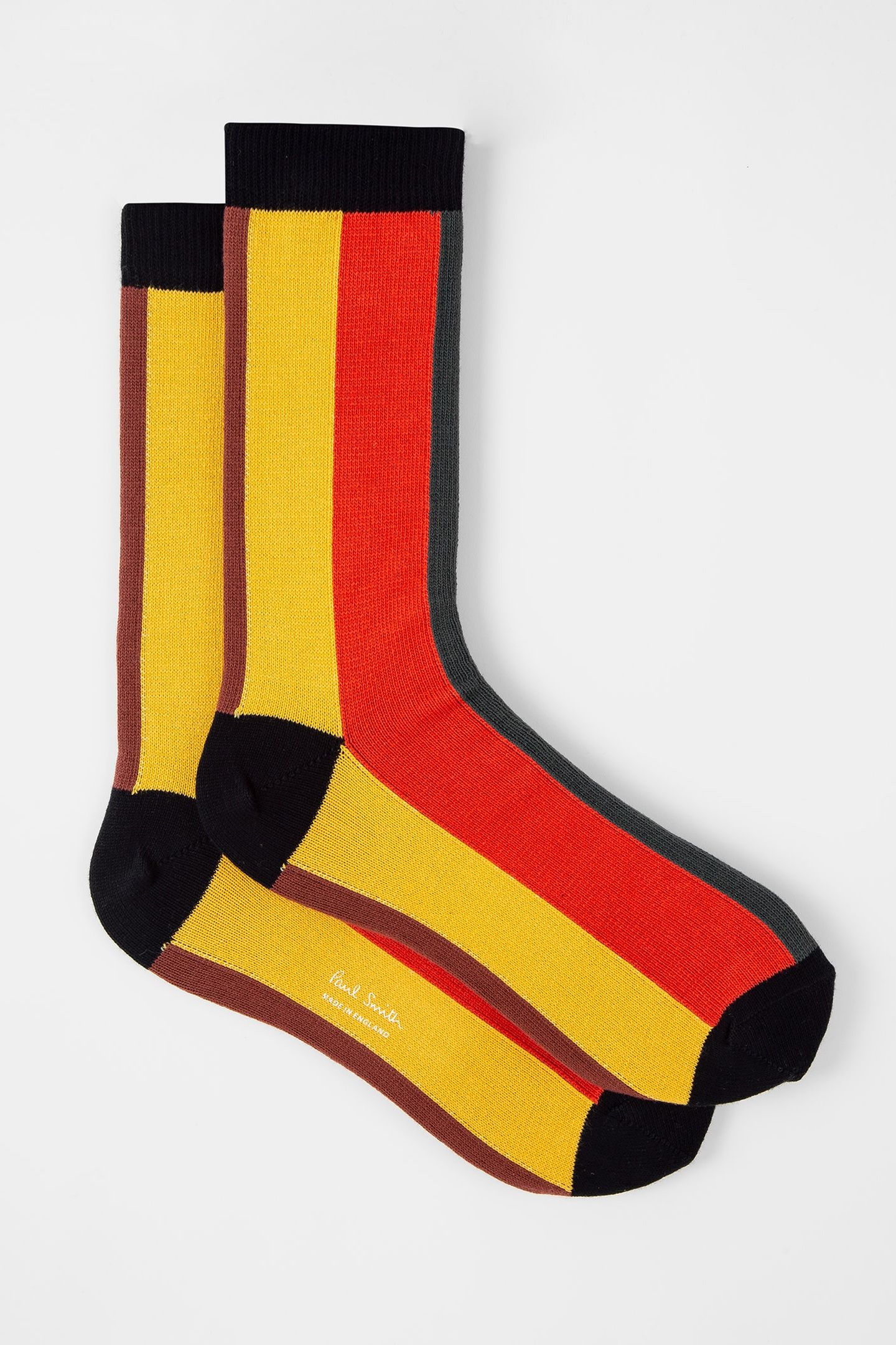 MEN SOCK PAINTED STRIPE NAVY 4